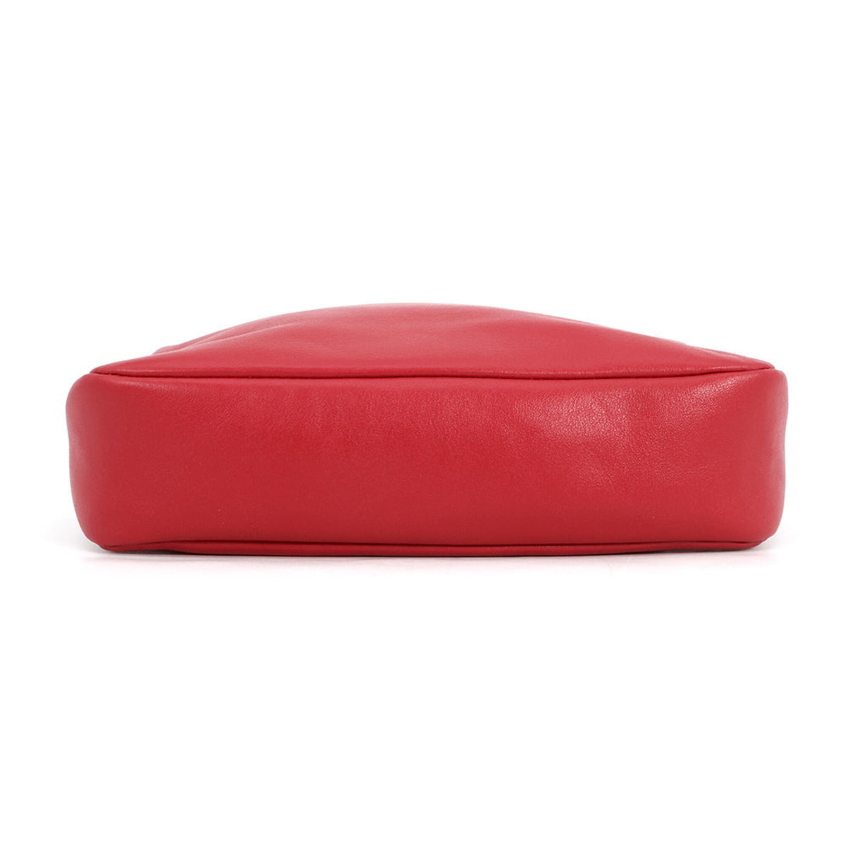 Jimmy Choo Red Color Leather Handbag Shoulder Bag (Pre-Owned)