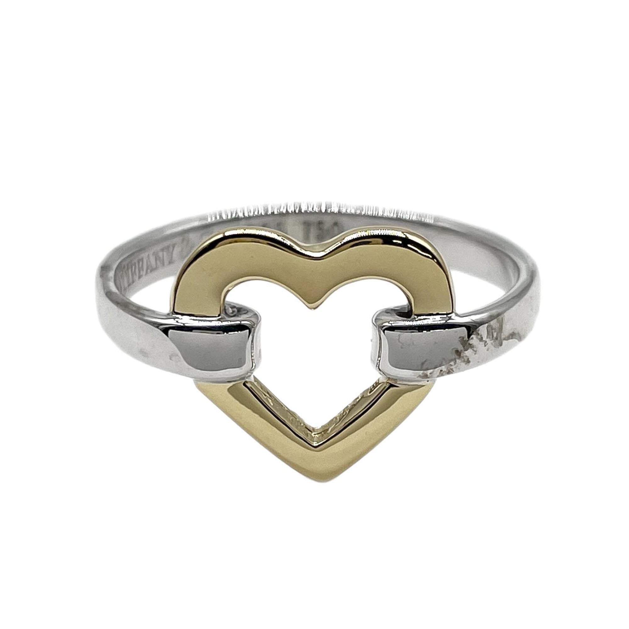 Tiffany Yellow Gold (18K) Silver 925 Band Ring (Pre-Owned)