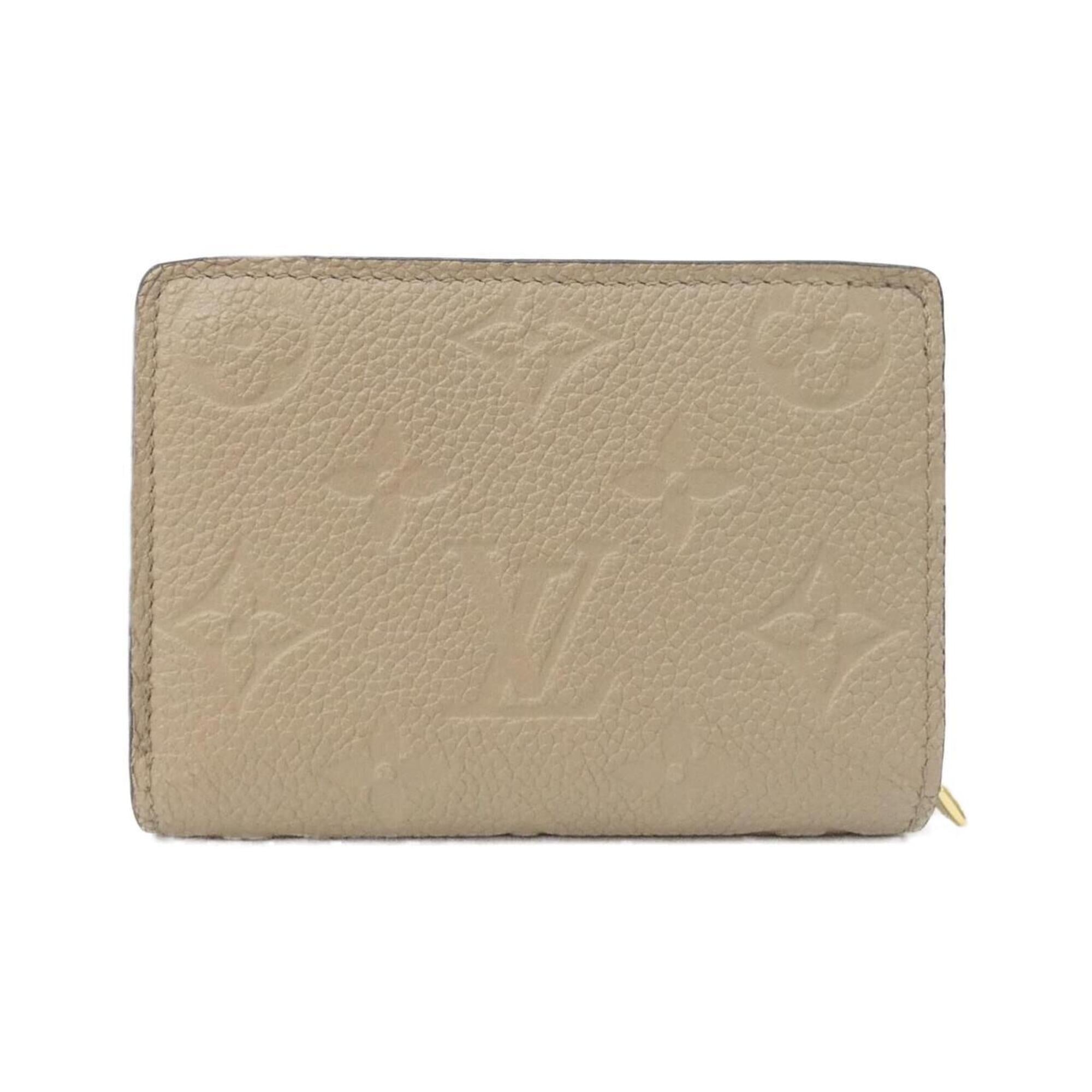 Louis Vuitton Monogram Empreinte Tourterelle Leather Wallet (Bi-Fold) (Pre-Owned)