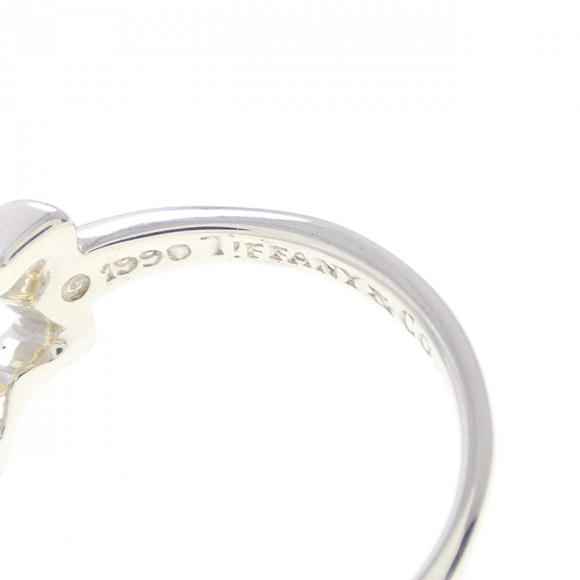 Tiffany Yellow Gold (18K) Silver 925 Band Ring (Pre-Owned)