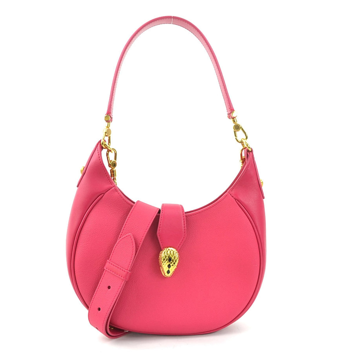 Bvlgari Leather Shoulder Bag (Pre-Owned)