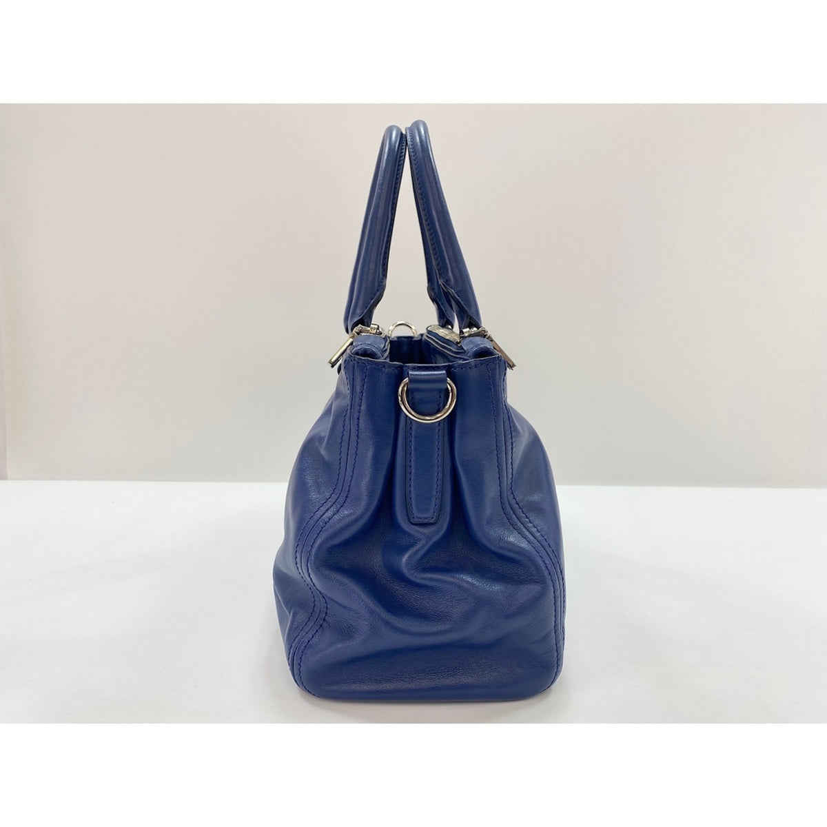 Prada Blue Handbag (Pre-Owned)