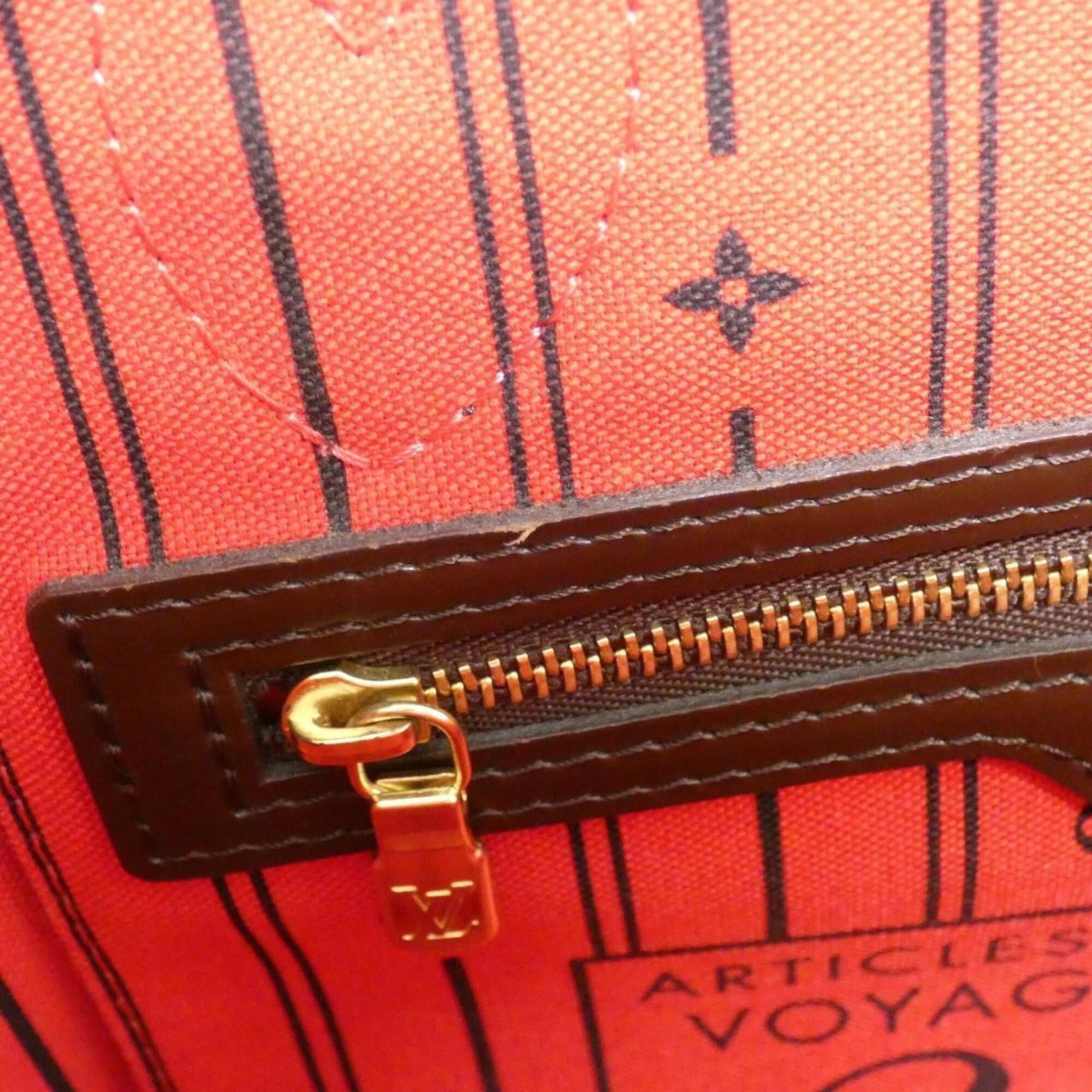 Louis Vuitton Brown Coated Canvas Handbag (Pre-Owned)