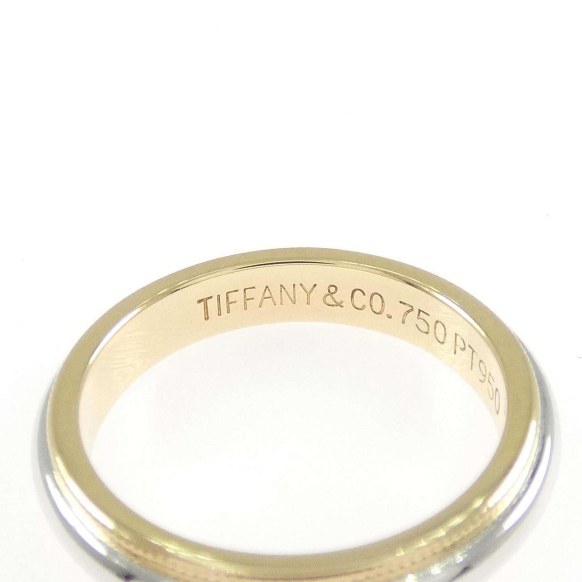 Tiffany Yellow Gold (18K) Platinum 950 Band Ring (Pre-Owned)