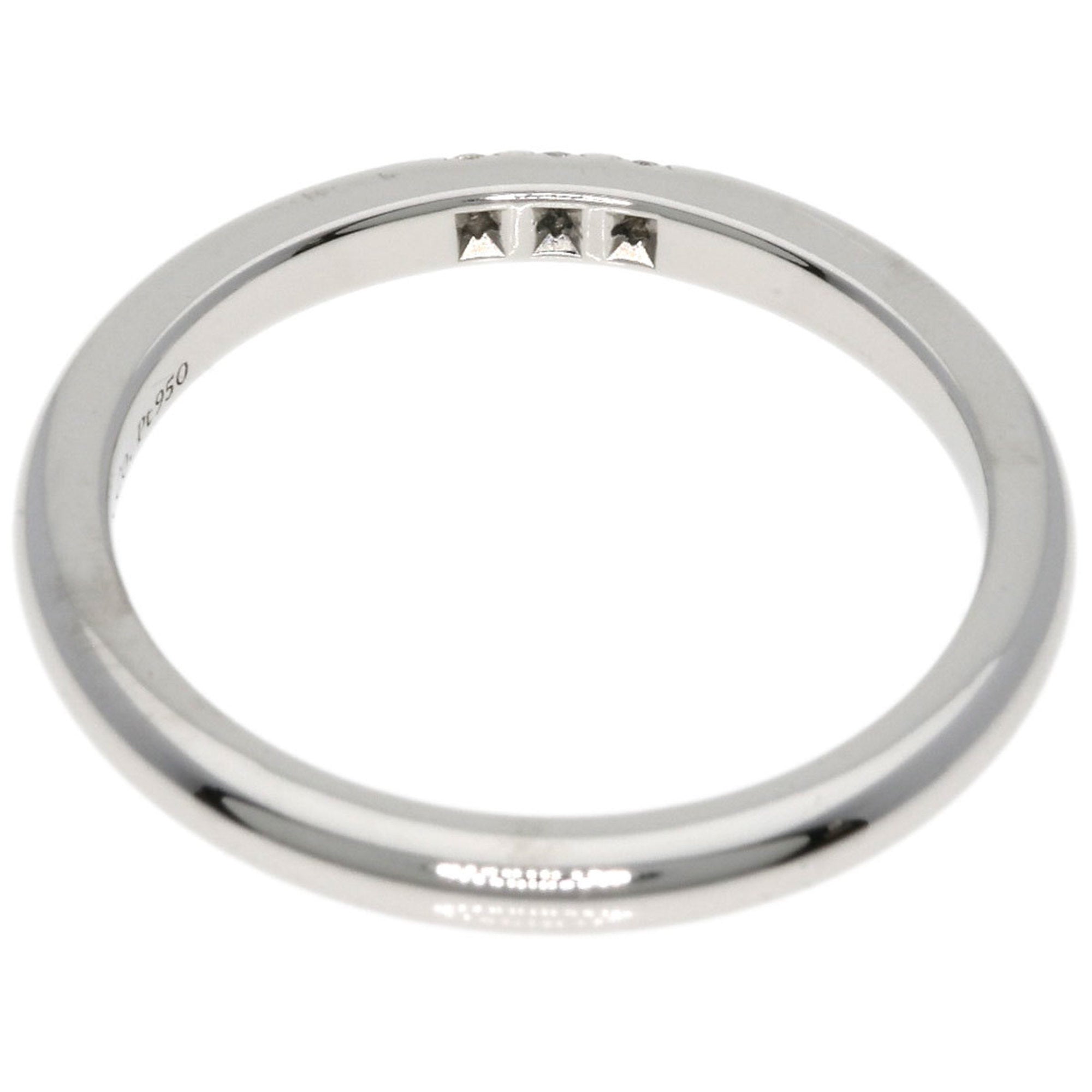 Tiffany Platinum 950 Band Ring (Pre-Owned)