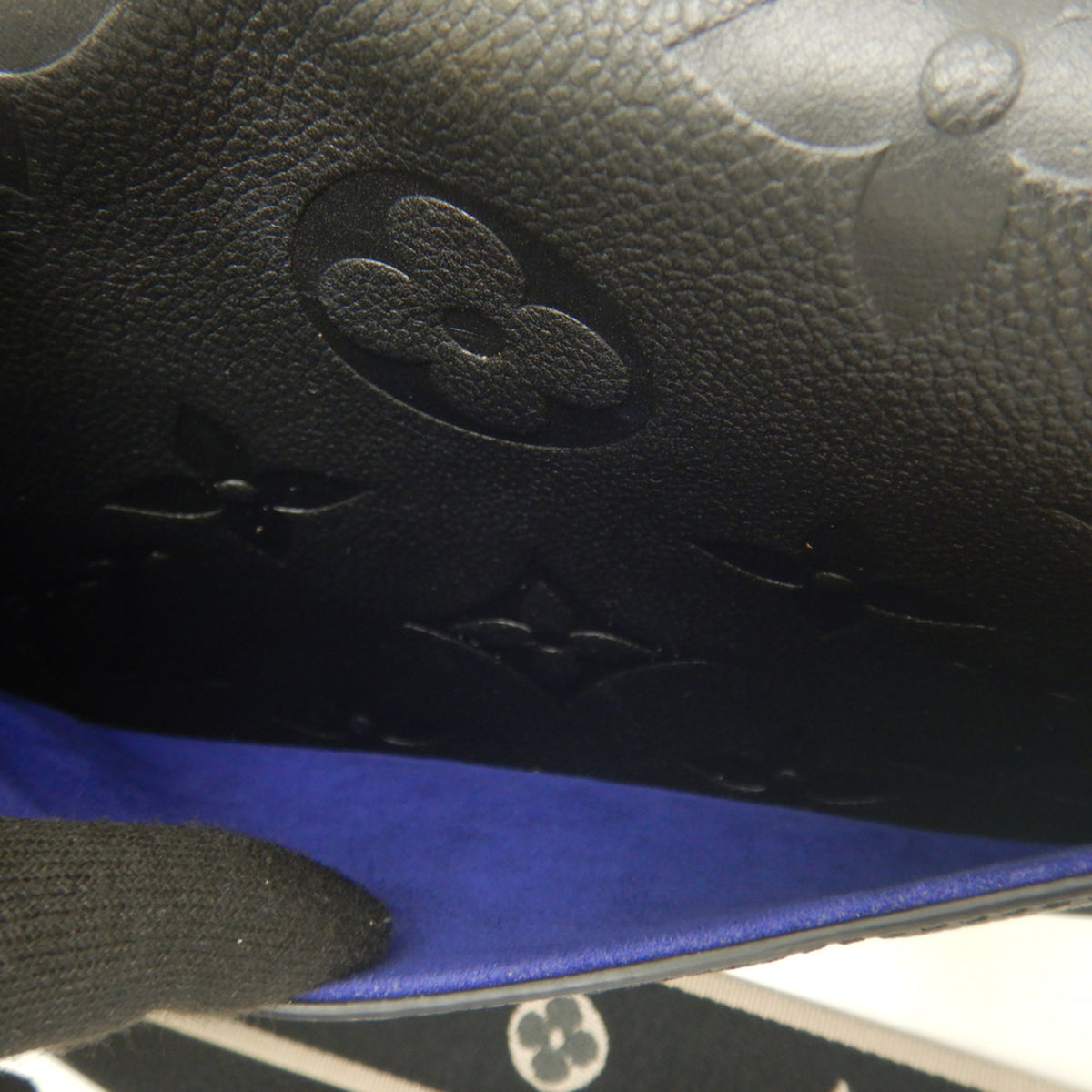 Louis Vuitton Monogram Empreinte Noir Leather Shoulder Bag (Pre-Owned)