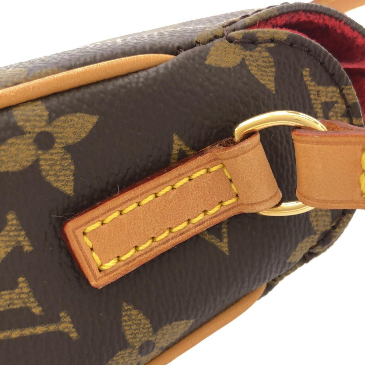 Louis Vuitton Brown Coated Canvas Handbag (Pre-Owned)