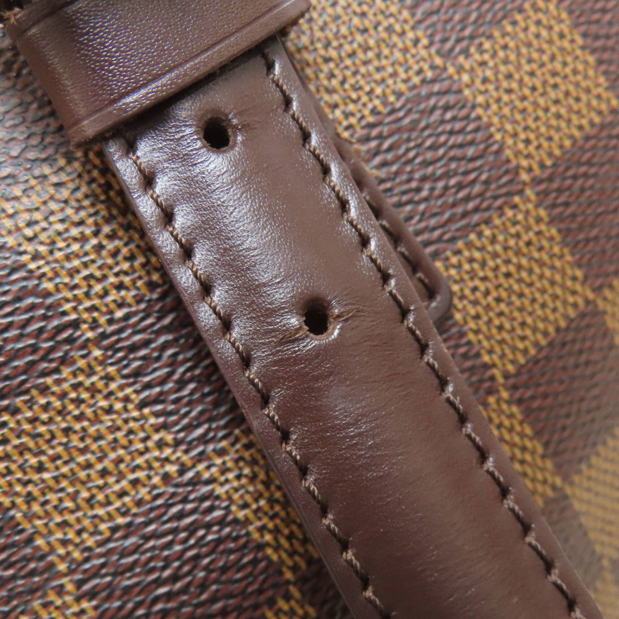Louis Vuitton Damier Damier Canvas Ebene Damier Canvas Tote Bag (Pre-Owned)