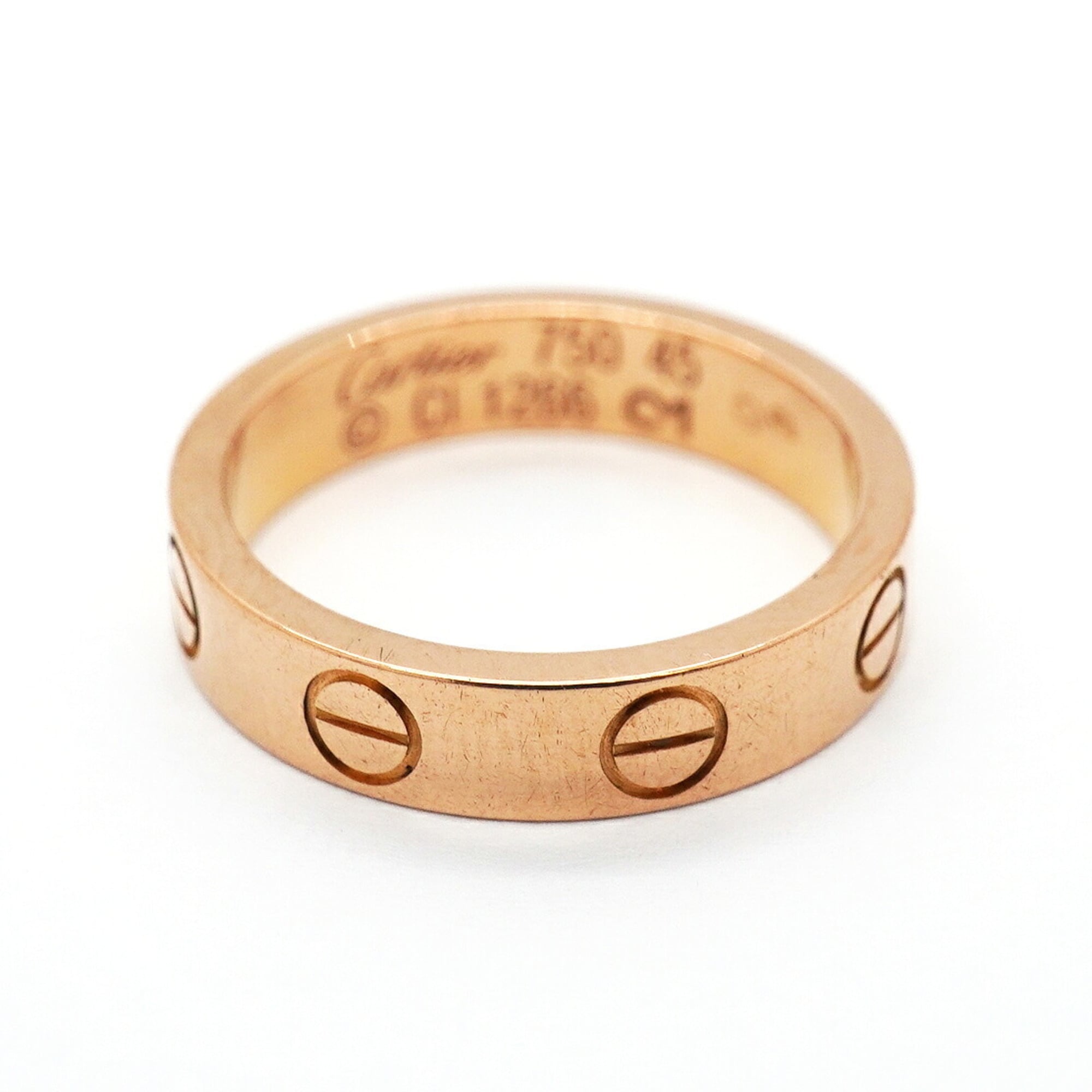 Cartier Pink Gold (18K) Band Ring (Pre-Owned)