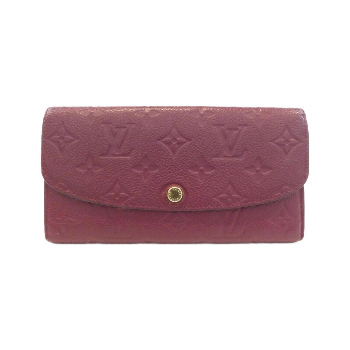 Louis Vuitton Raisin Leather Long Wallet (Bi-Fold) (Pre-Owned)