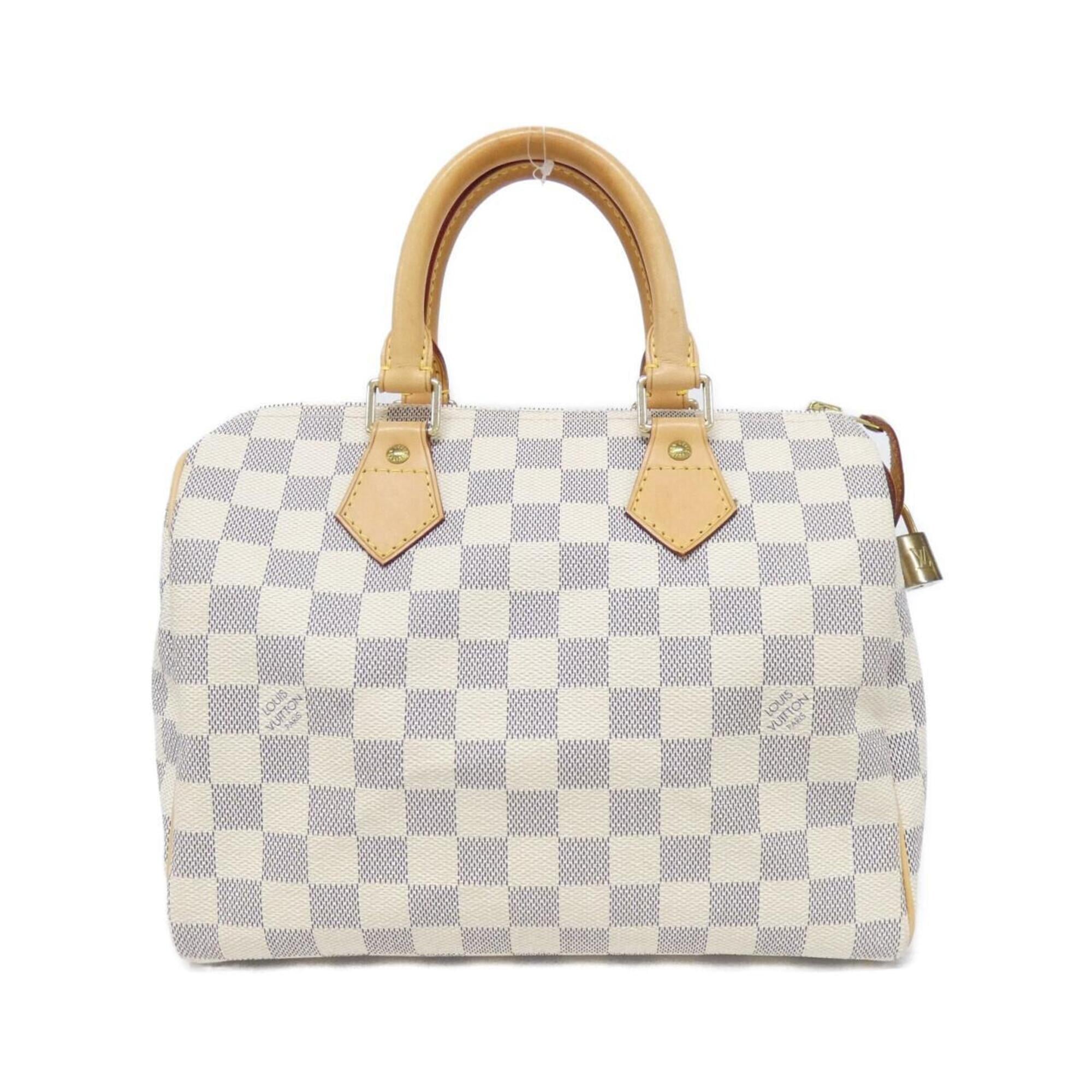 Louis Vuitton Azur Coated Canvas Boston Bag (Pre-Owned)
