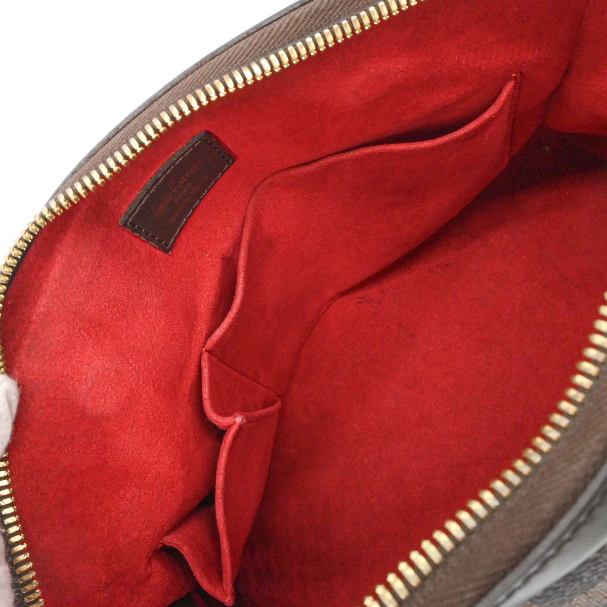 Louis Vuitton Brown Damier Canvas Handbag Shoulder Bag (Pre-Owned)