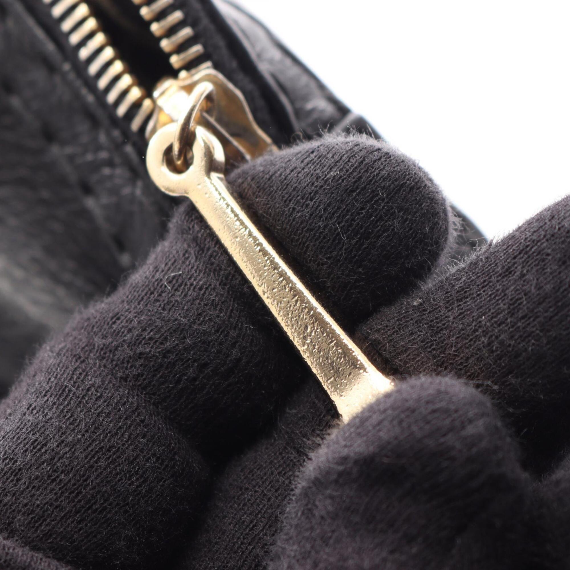Gucci Black Leather Handbag (Pre-Owned)