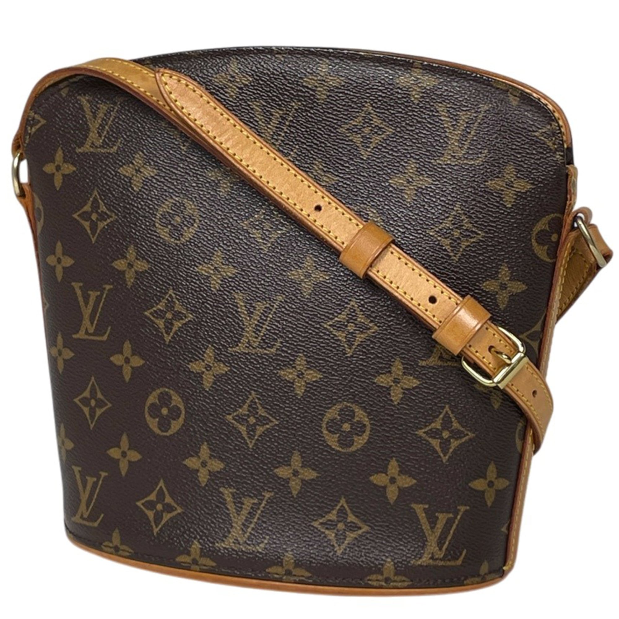 Louis Vuitton Brown Monogram Shoulder Bag (Pre-Owned)