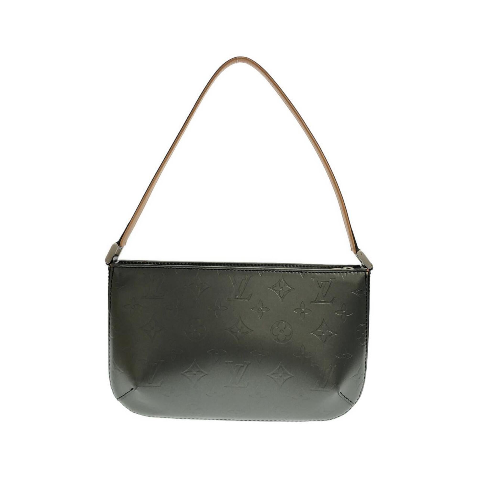 Louis Vuitton Monogram Mat Black Shoulder Bag (Pre-Owned)