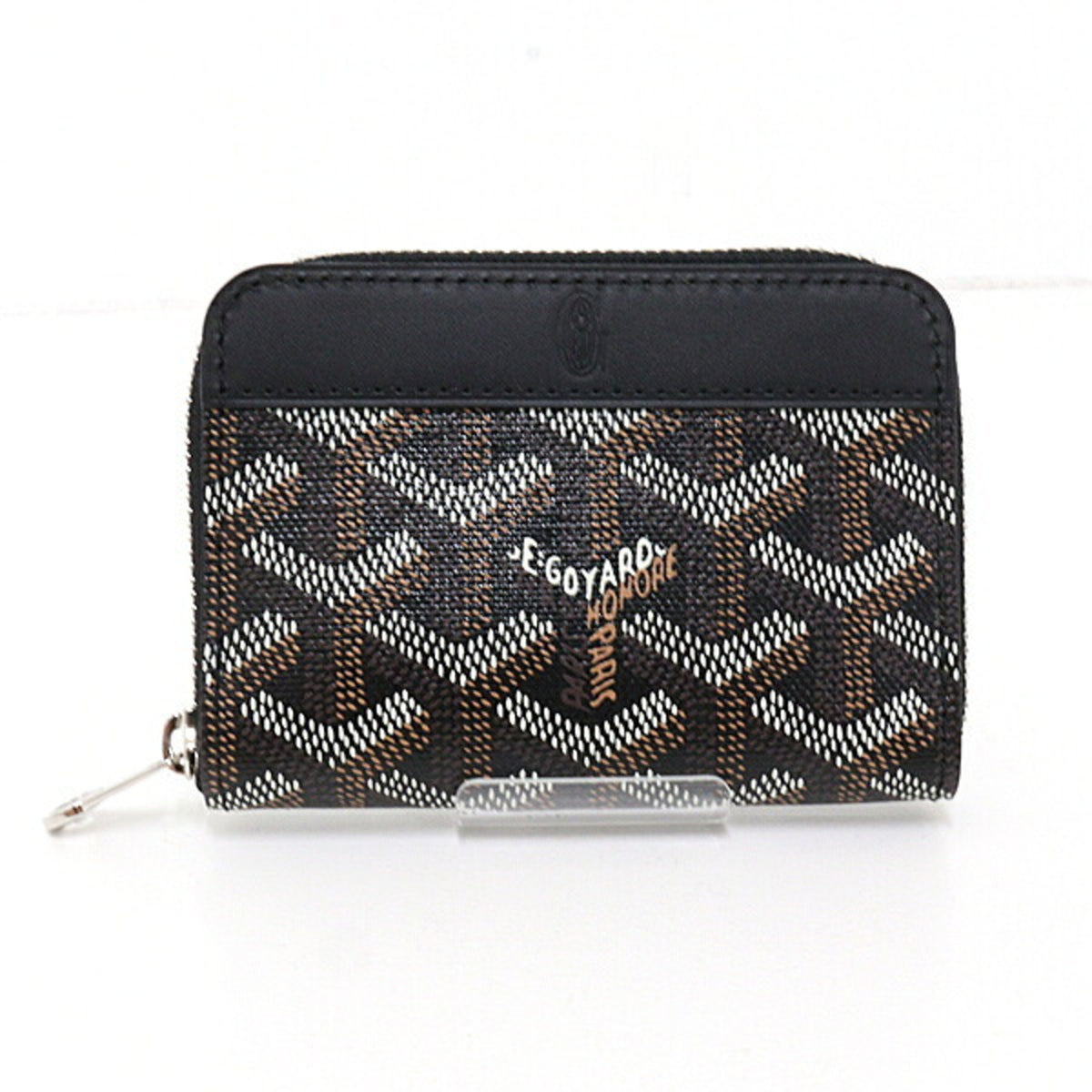 Goyard Black Yellow Coin Purse/Coin Case (Pre-Owned)