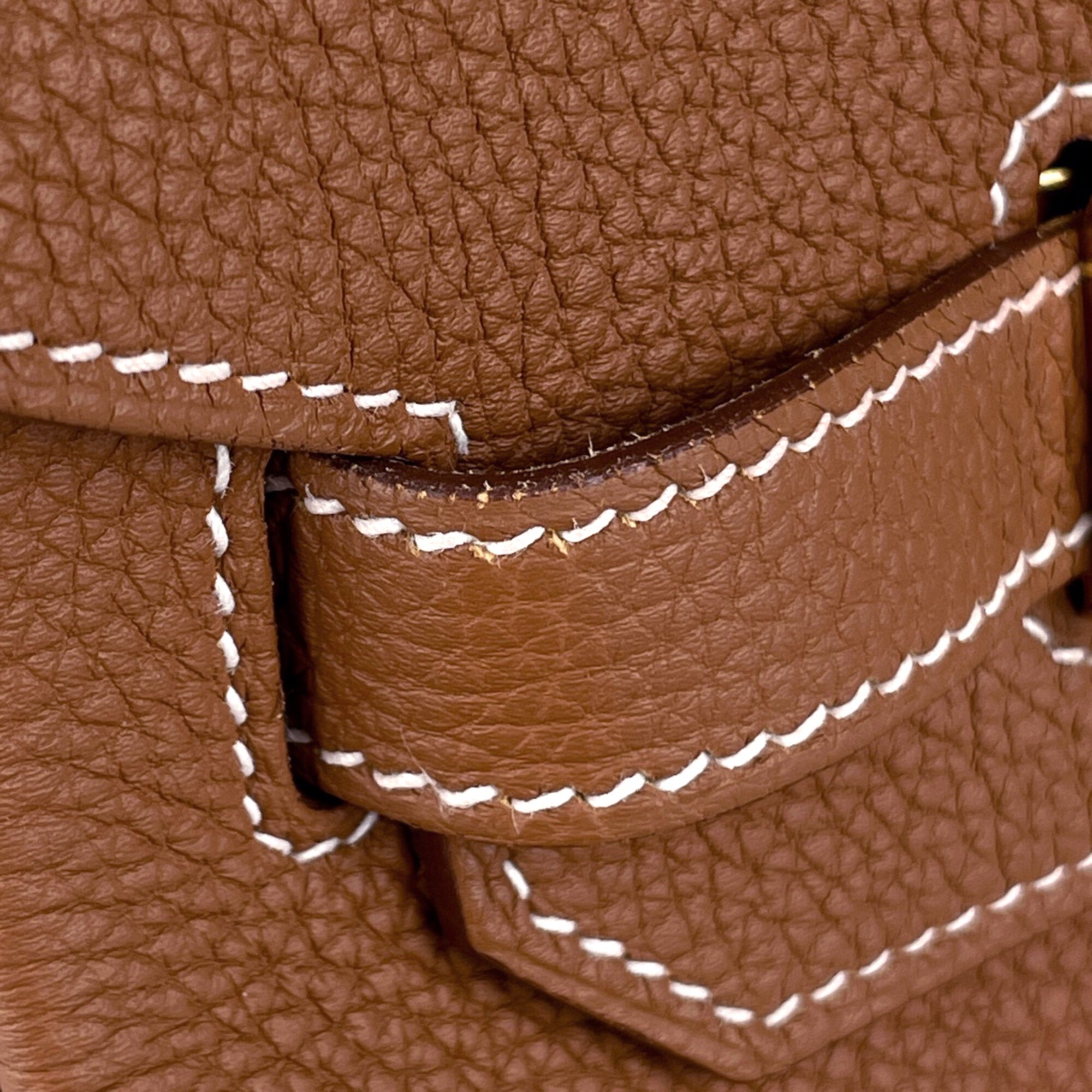 Hermes Birkin Brown Togo Leather Handbag (Pre-Owned)