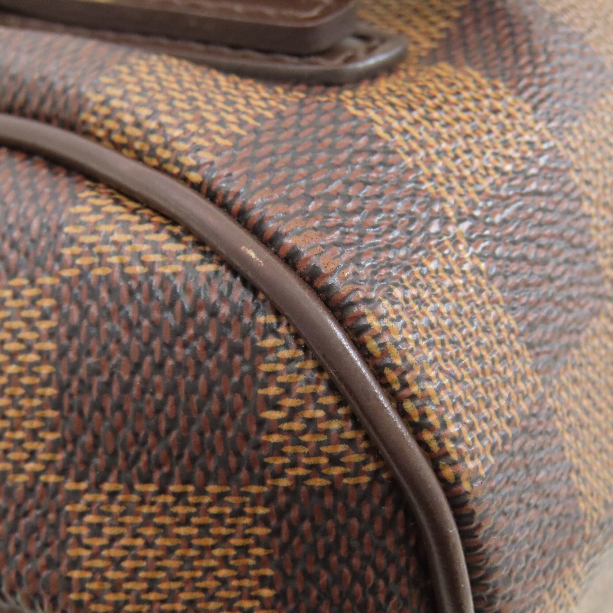 Louis Vuitton Brown Damier Canvas Ebene Damier Canvas Handbag (Pre-Owned)