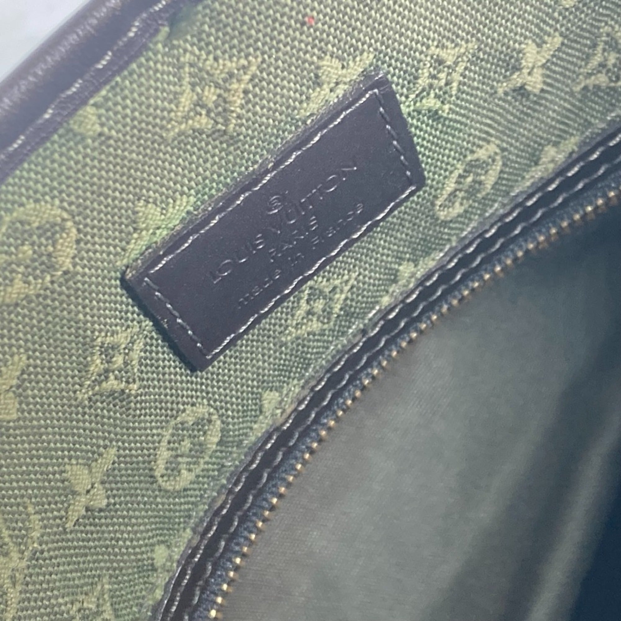 Louis Vuitton Khaki Monogram Mini Shoulder Bag (Pre-Owned)