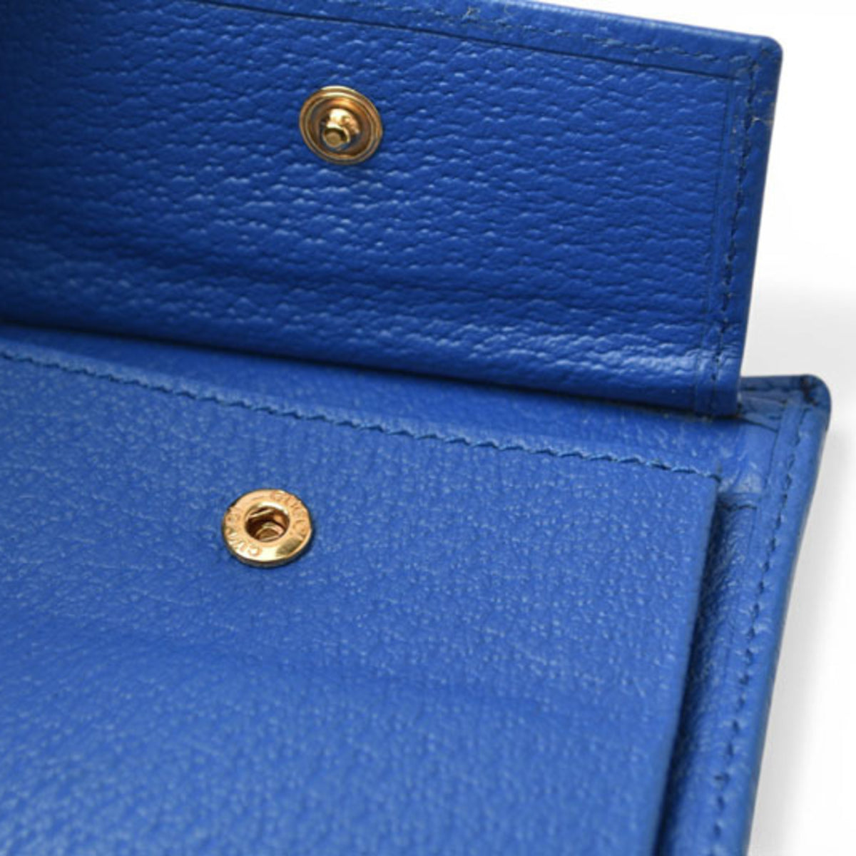 Gucci Blue Brown Dark Brown Gg Plus Wallet (Bi-Fold) (Pre-Owned)