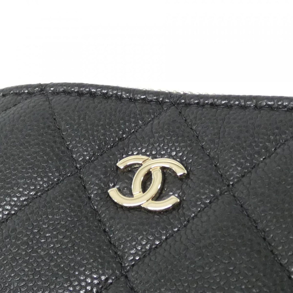 Chanel Black Grained Calfskin Handbag Shoulder Bag (Pre-Owned)