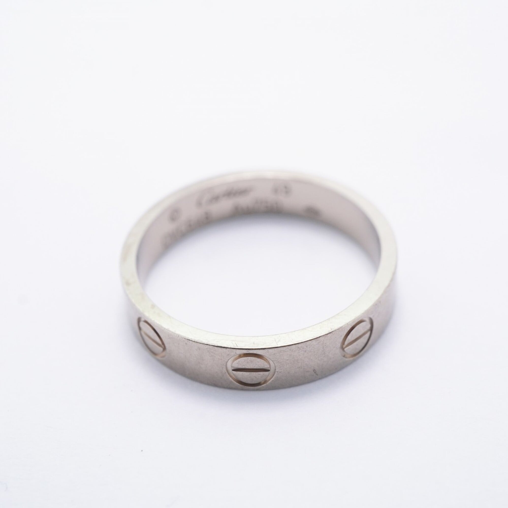 Cartier White Gold (18K) Band Ring (Pre-Owned)