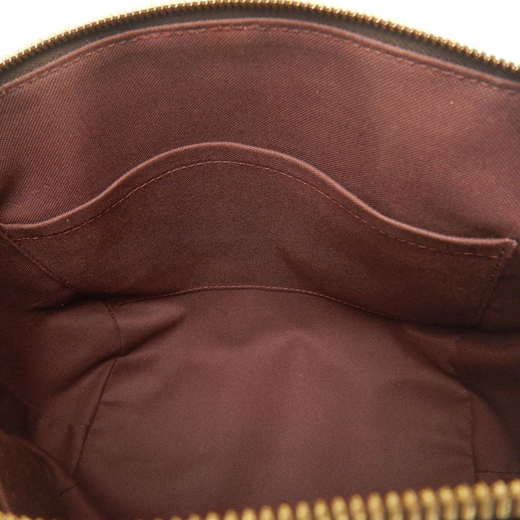 Louis Vuitton Brown Monogram Canvas Handbag (Pre-Owned)