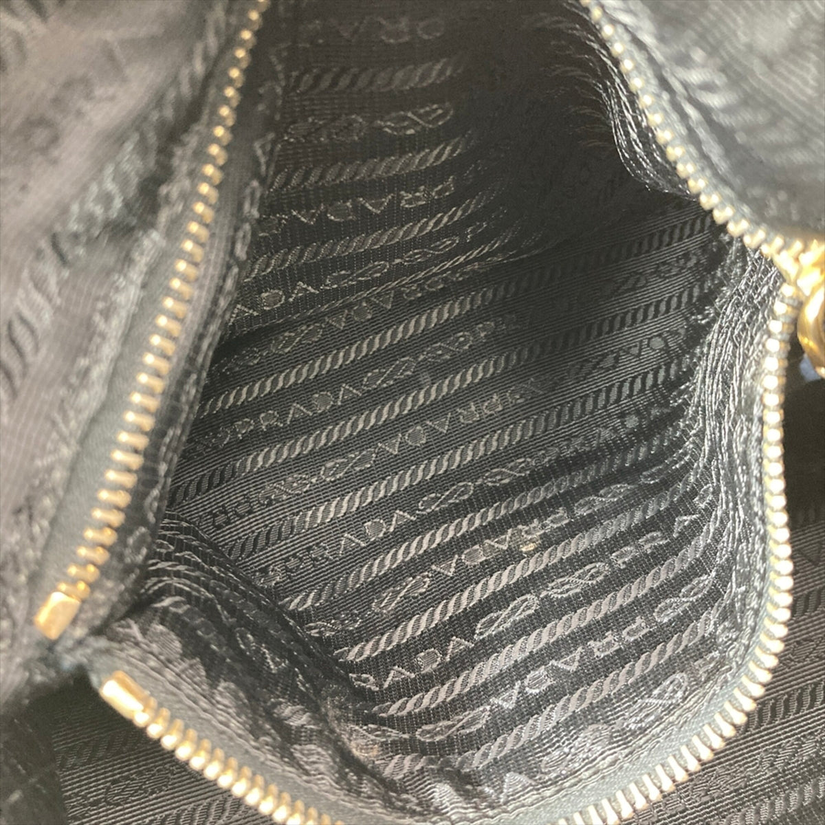 Prada Black Nylon Shoulder Bag (Pre-Owned)