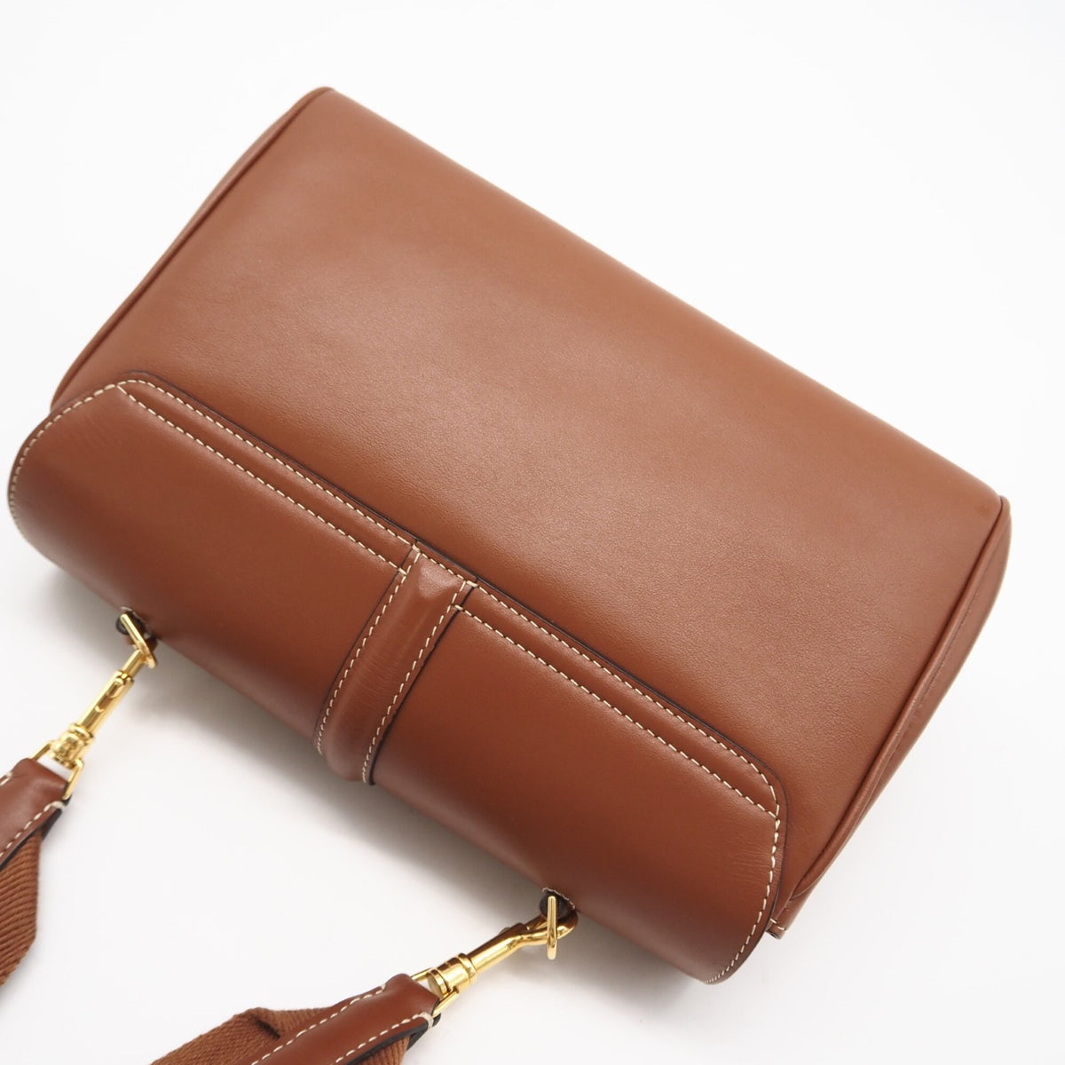 Celine Brown Leather Shoulder Bag (Pre-Owned)