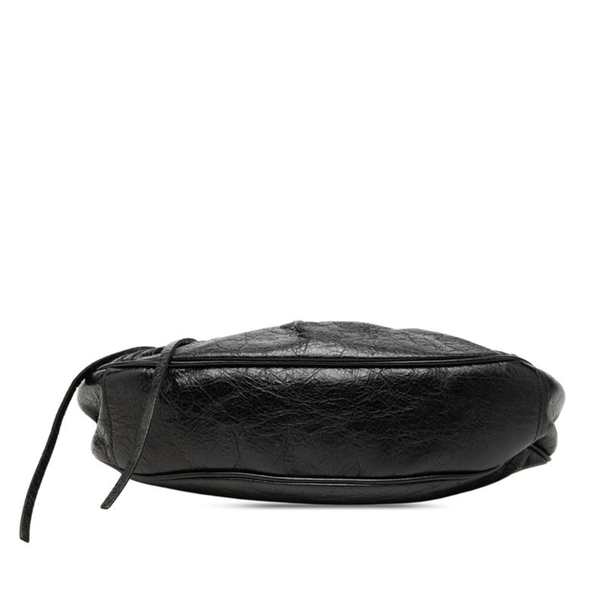 Balenciaga Black Leather Shoulder Bag (Pre-Owned)
