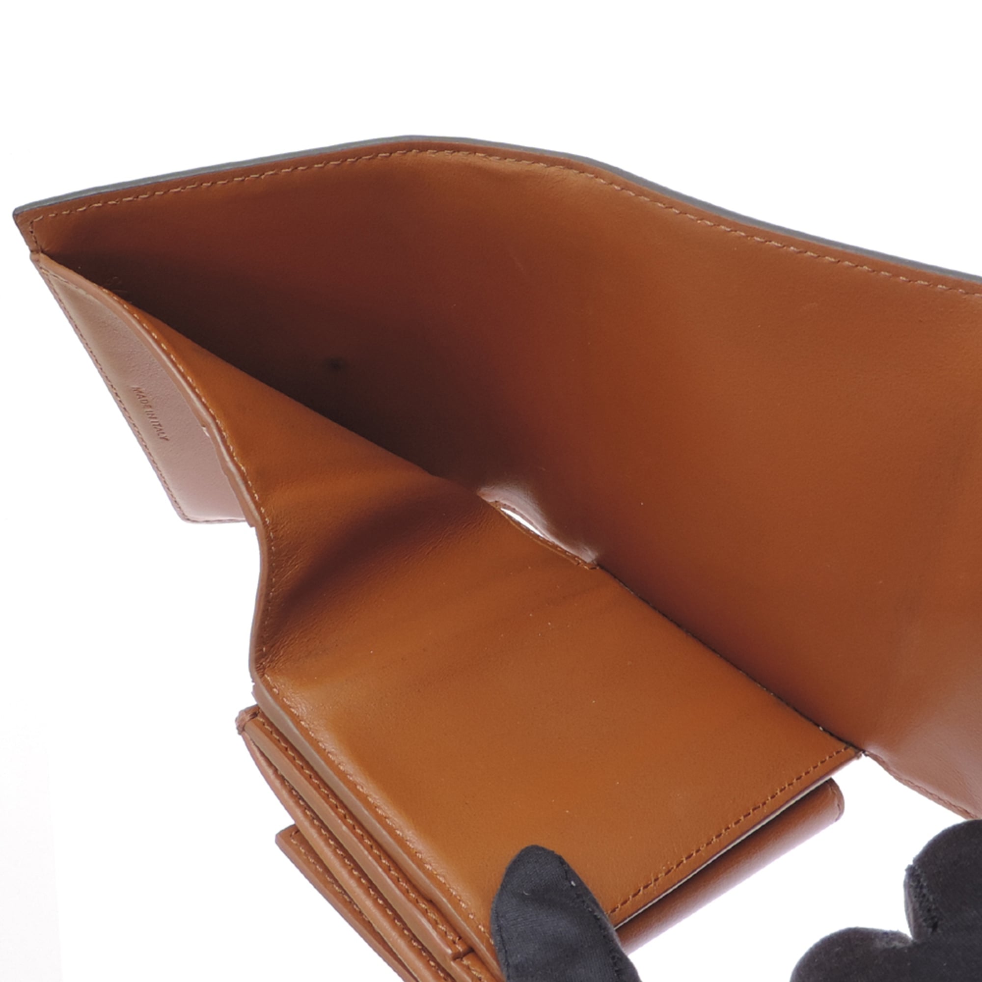Celine Brown Coated Canvas Wallet (Tri-Fold) (Pre-Owned)