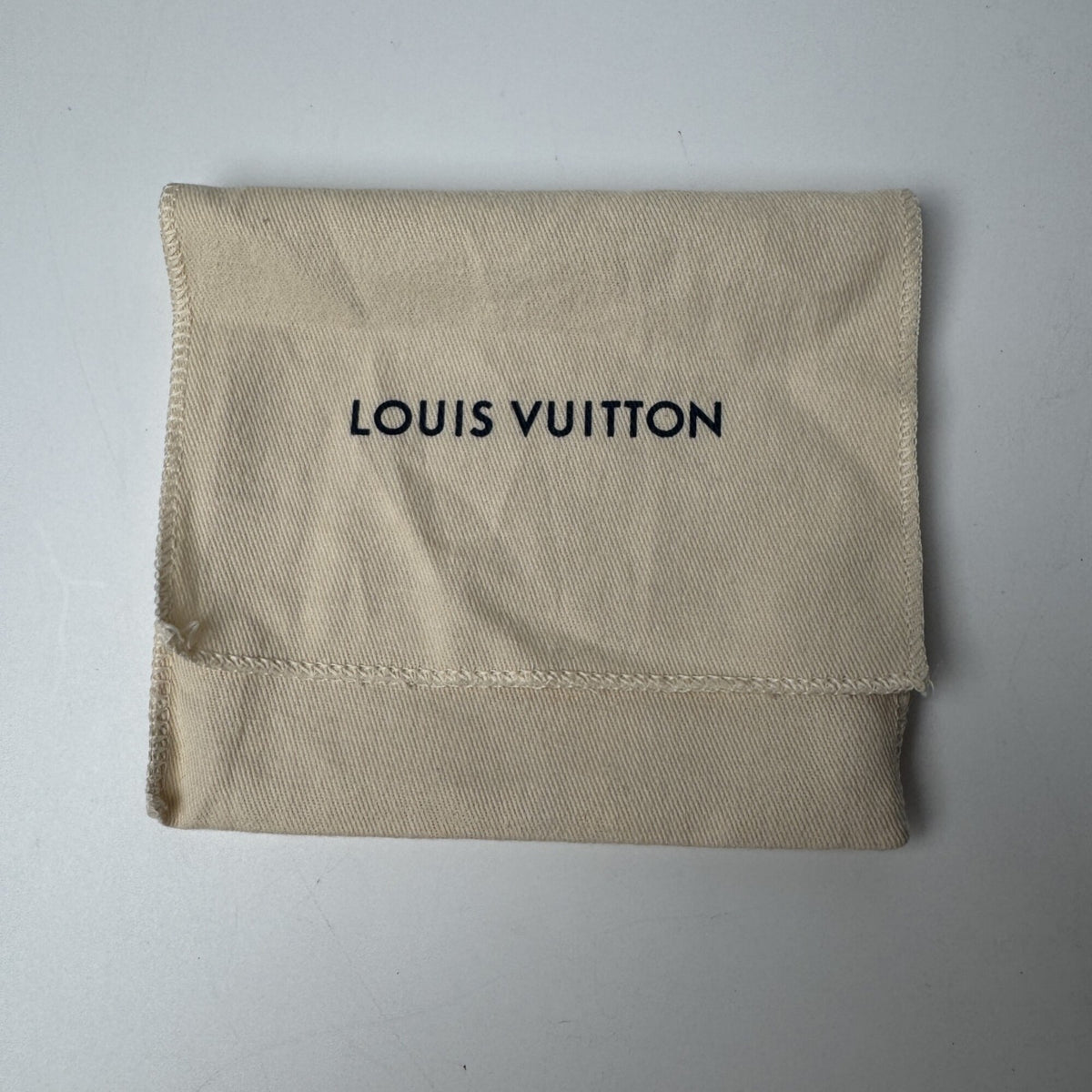 Louis Vuitton Beige Camel Leather Wallet (Tri-Fold) (Pre-Owned)