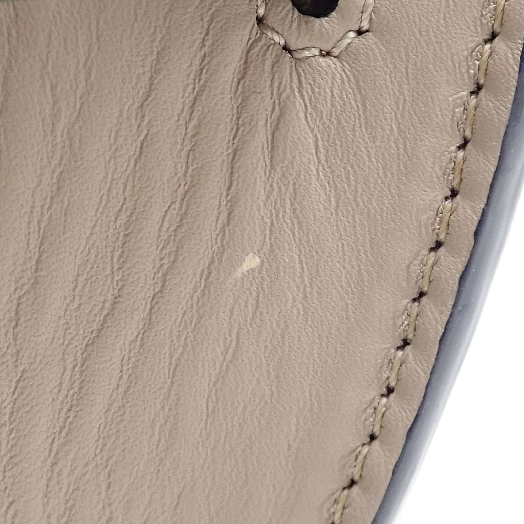 Loewe Sand Leather Jacquard Shoulder Bag (Pre-Owned)