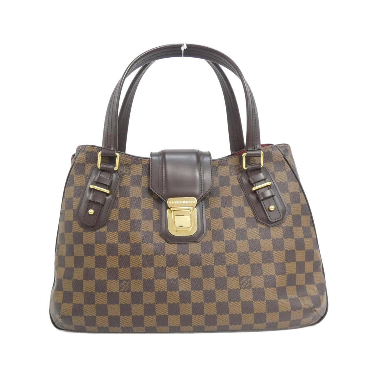 Louis Vuitton Damier Damier Canvas Ebene Damier Canvas Handbag (Pre-Owned)