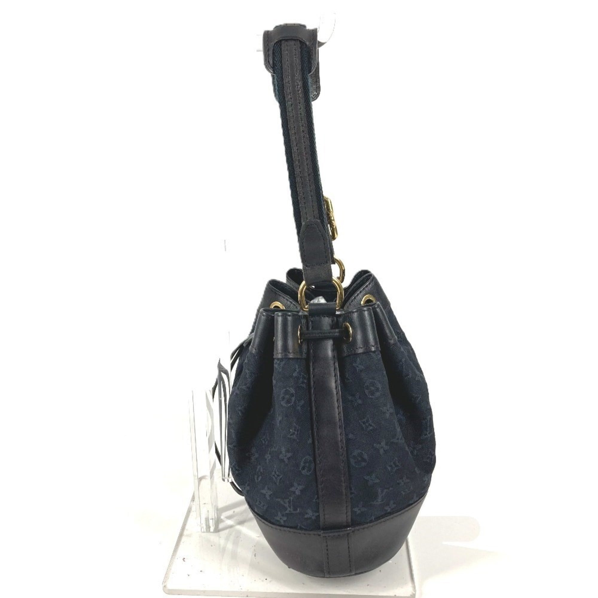 Louis Vuitton Navy Monogram Mini Handbag Shoulder Bag (Pre-Owned)