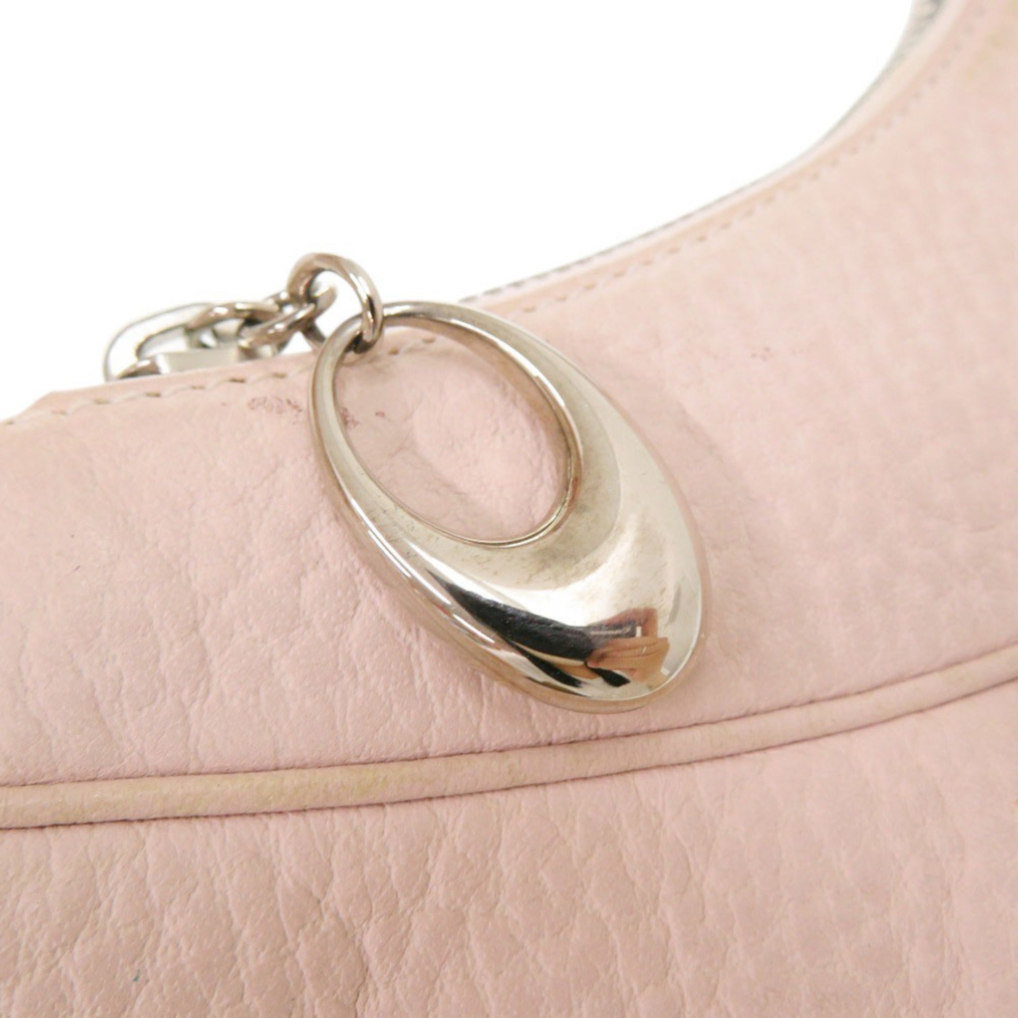 Bvlgari Pink Leather Shoulder Bag (Pre-Owned)