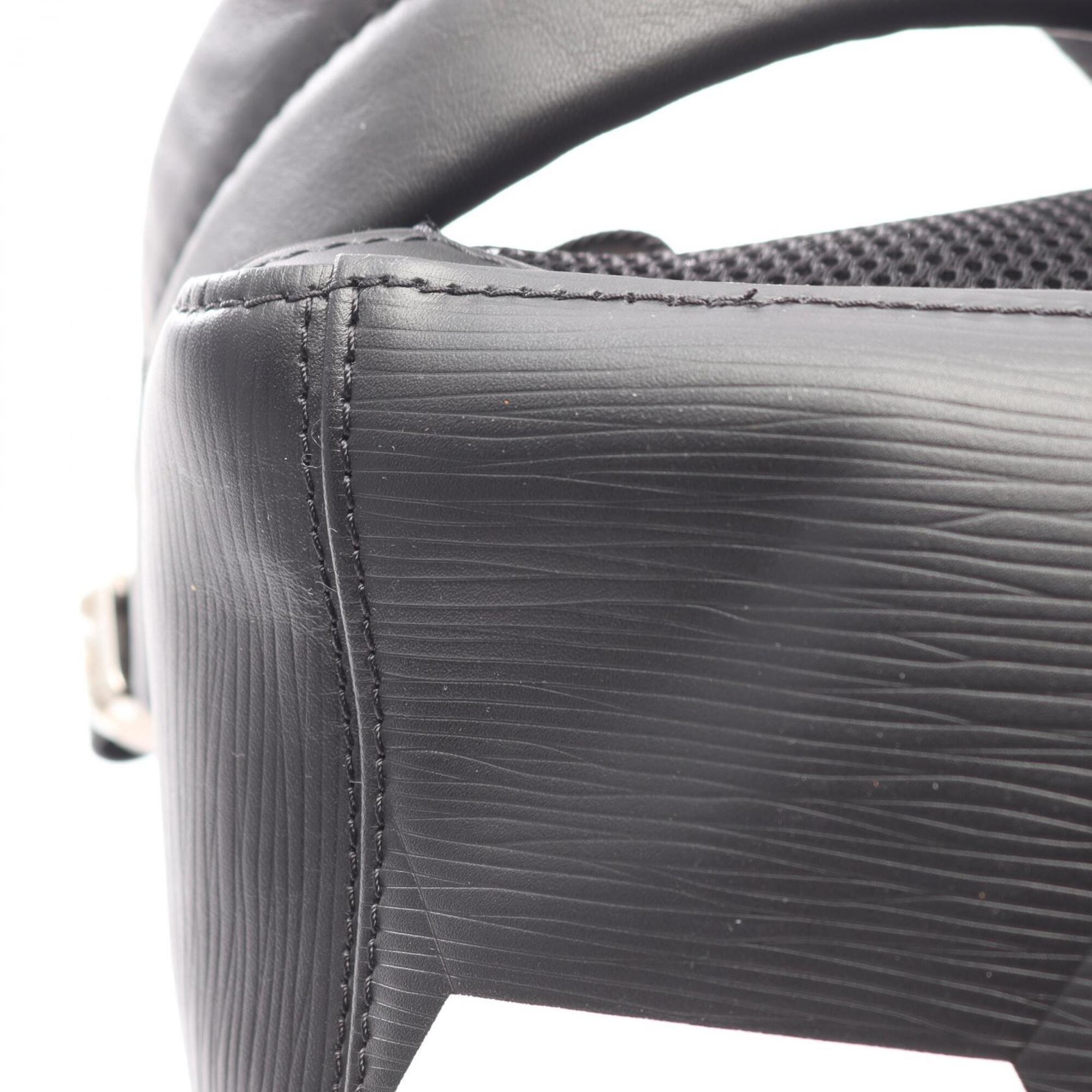 Louis Vuitton Black White Epi Leather Backpack (Pre-Owned)