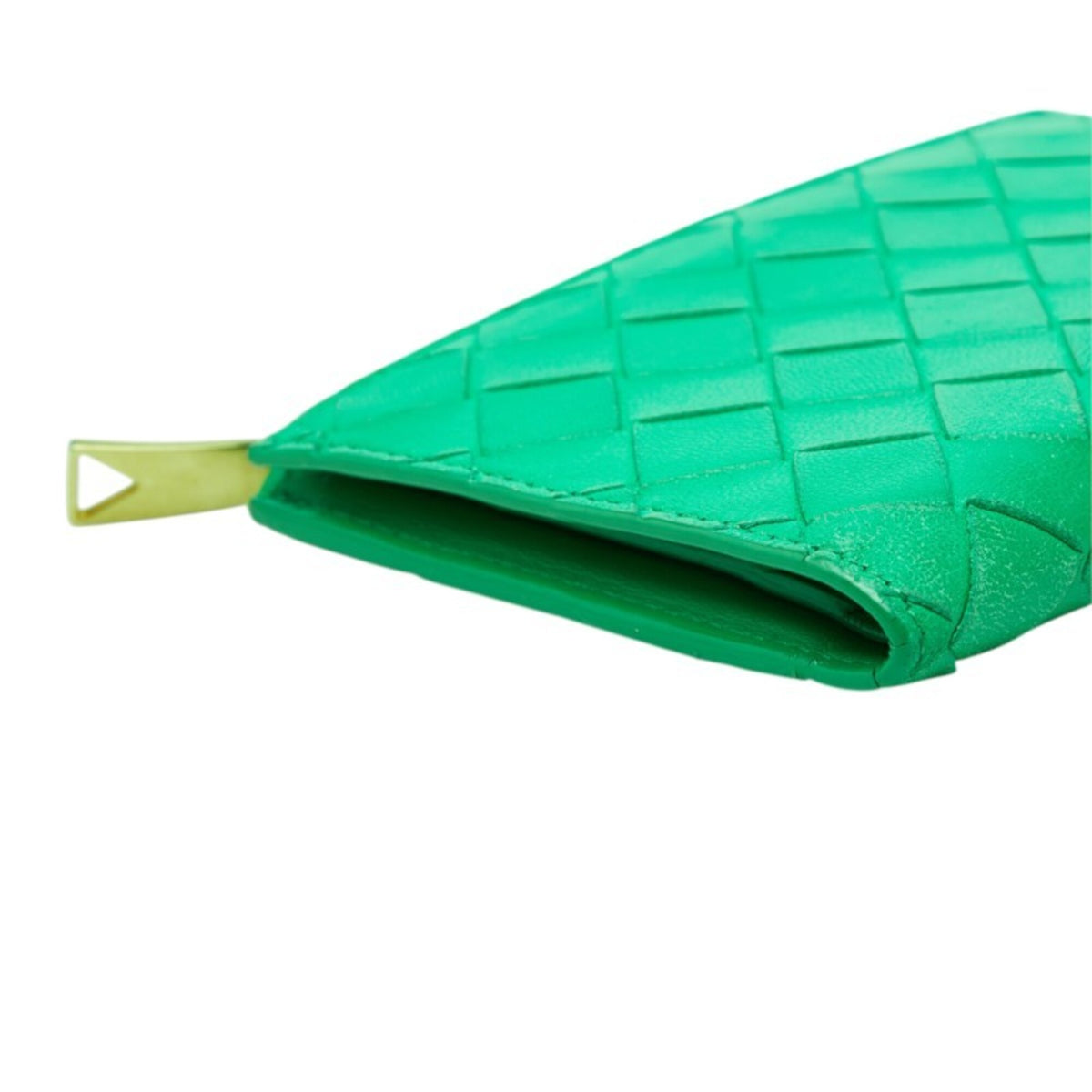 Bottega Veneta Green Leather Wallet (Bi-Fold) (Pre-Owned)