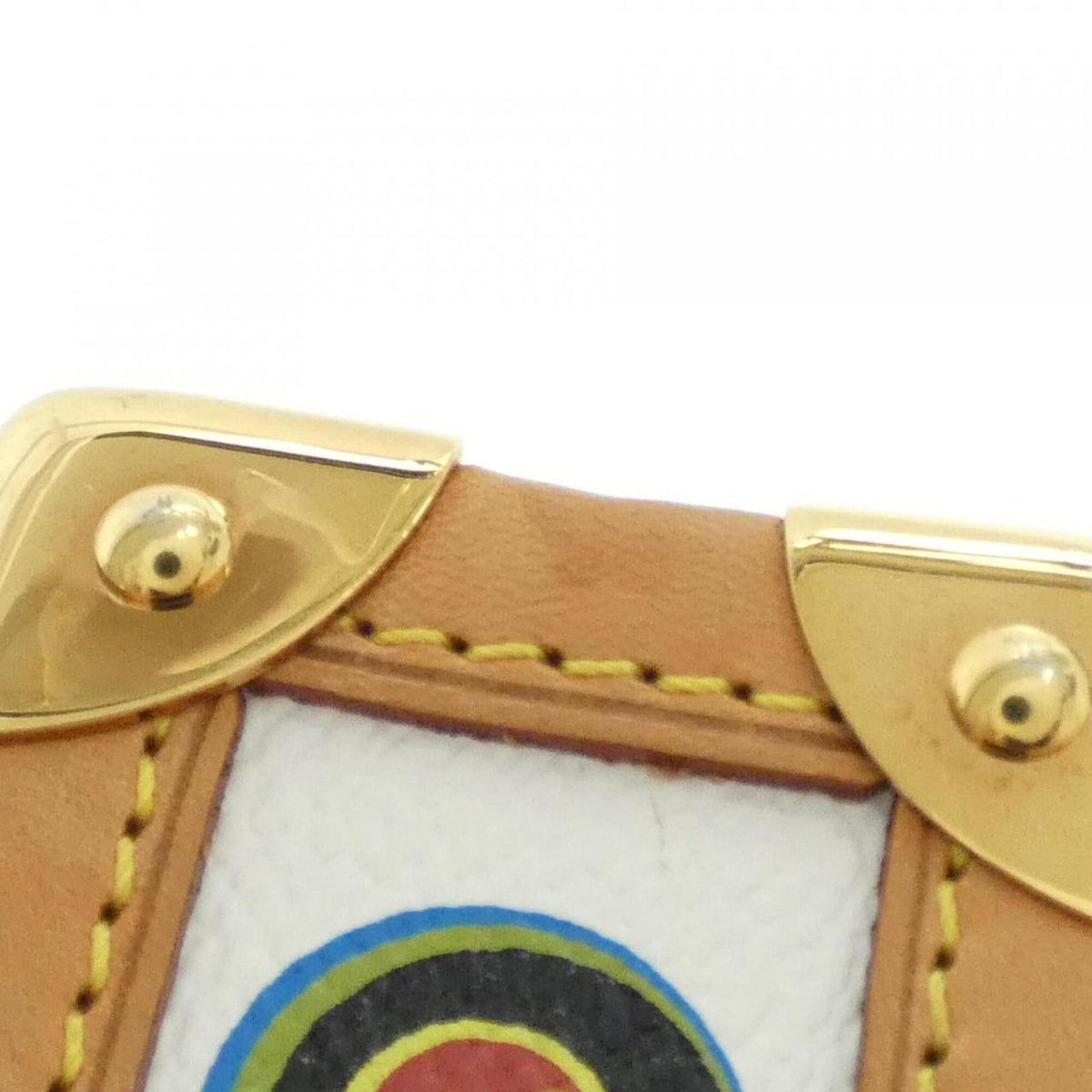 Louis Vuitton White Coated Canvas Pochette Shoulder Bag (Pre-Owned)