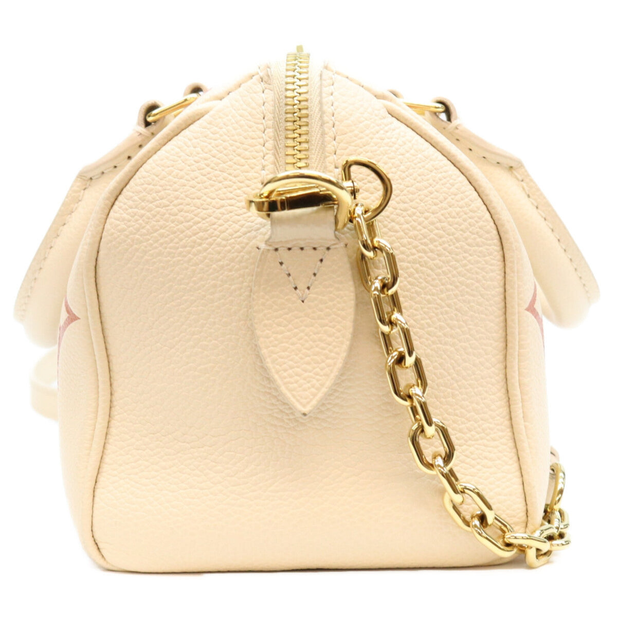 Louis Vuitton Beige Monogram Empreinte Boston Bag Shoulder Bag (Pre-Owned)
