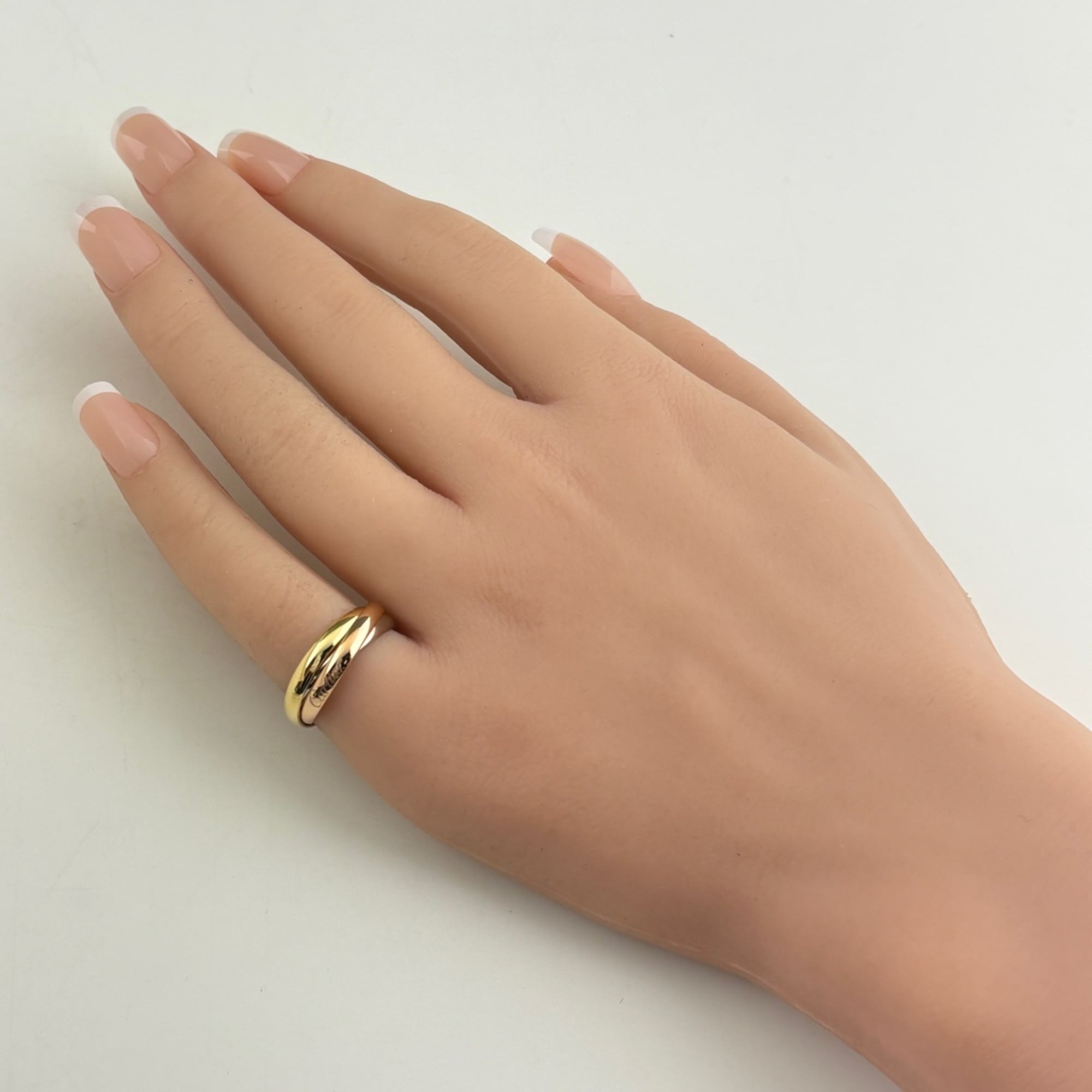 Cartier Yellow Gold (18K) Pink Gold (18K) White Gold (18K) Band Ring (Pre-Owned)