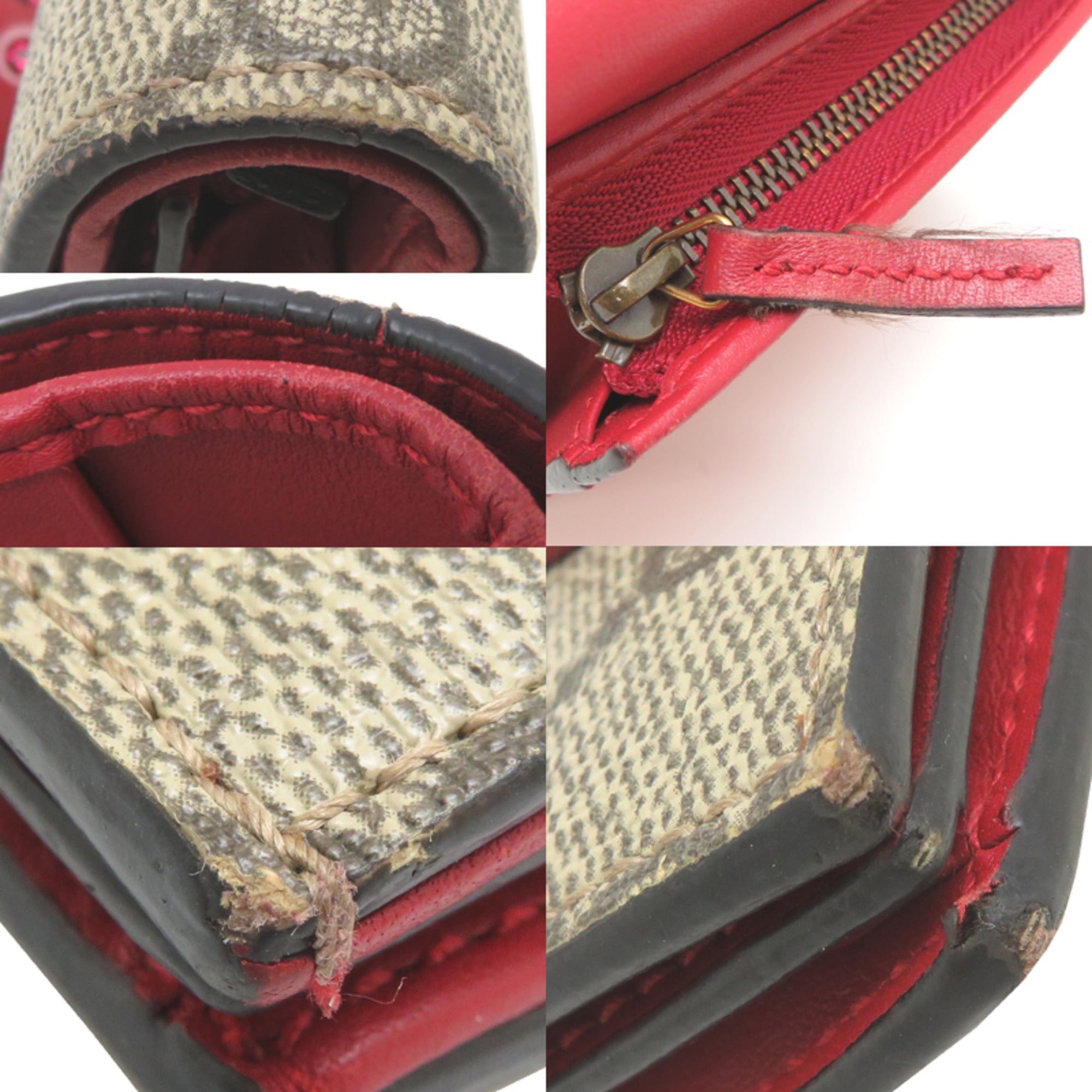 Gucci Beige Leather Wallet (Bi-Fold) (Pre-Owned)