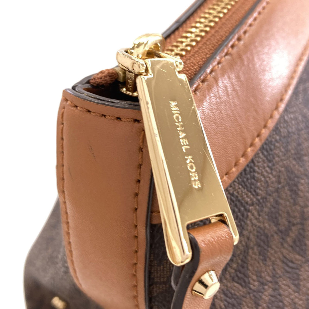 Michael Kors Brown Pvc Tote Bag (Pre-Owned)