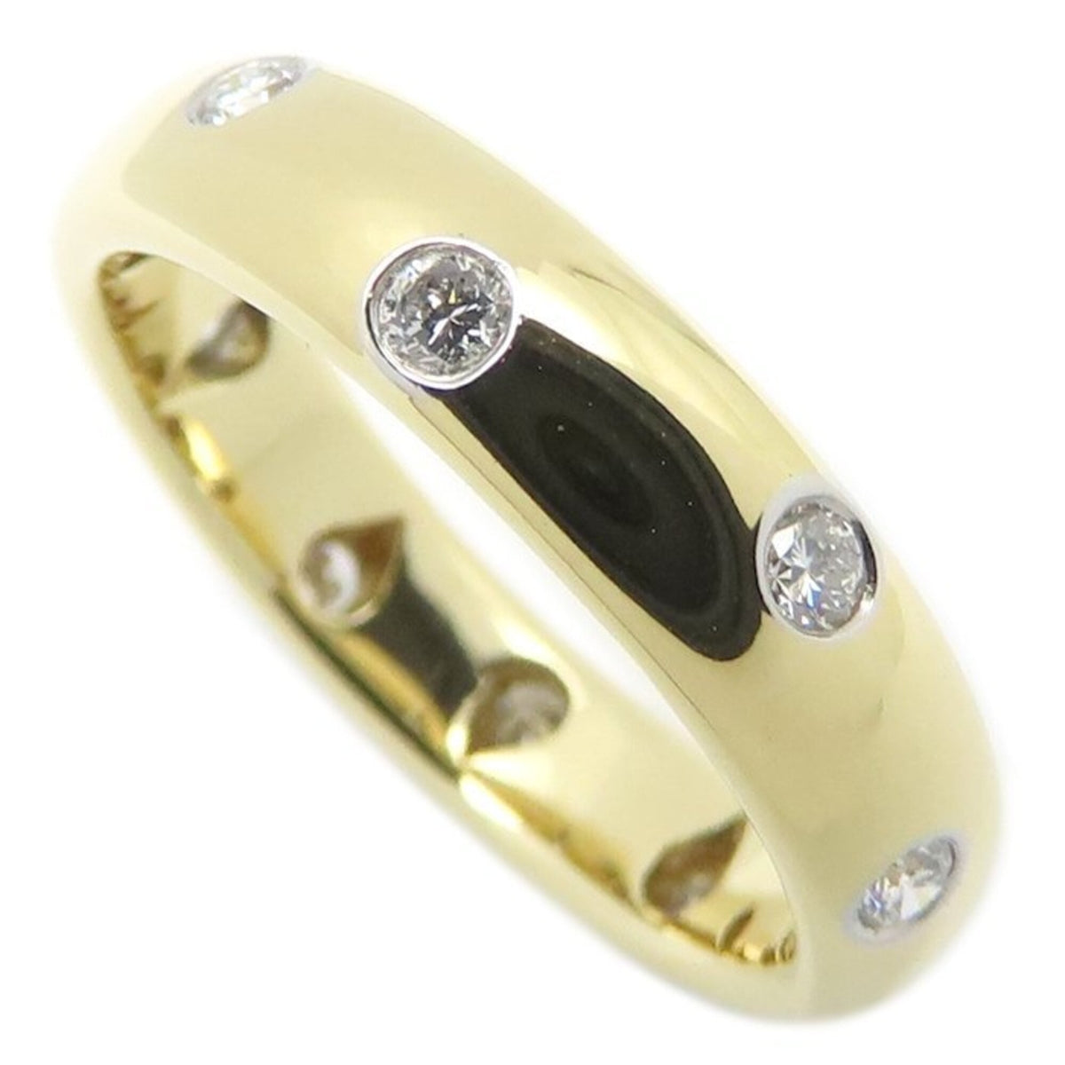 Tiffany Yellow Gold (18K) Platinum 950 Band Ring (Pre-Owned)