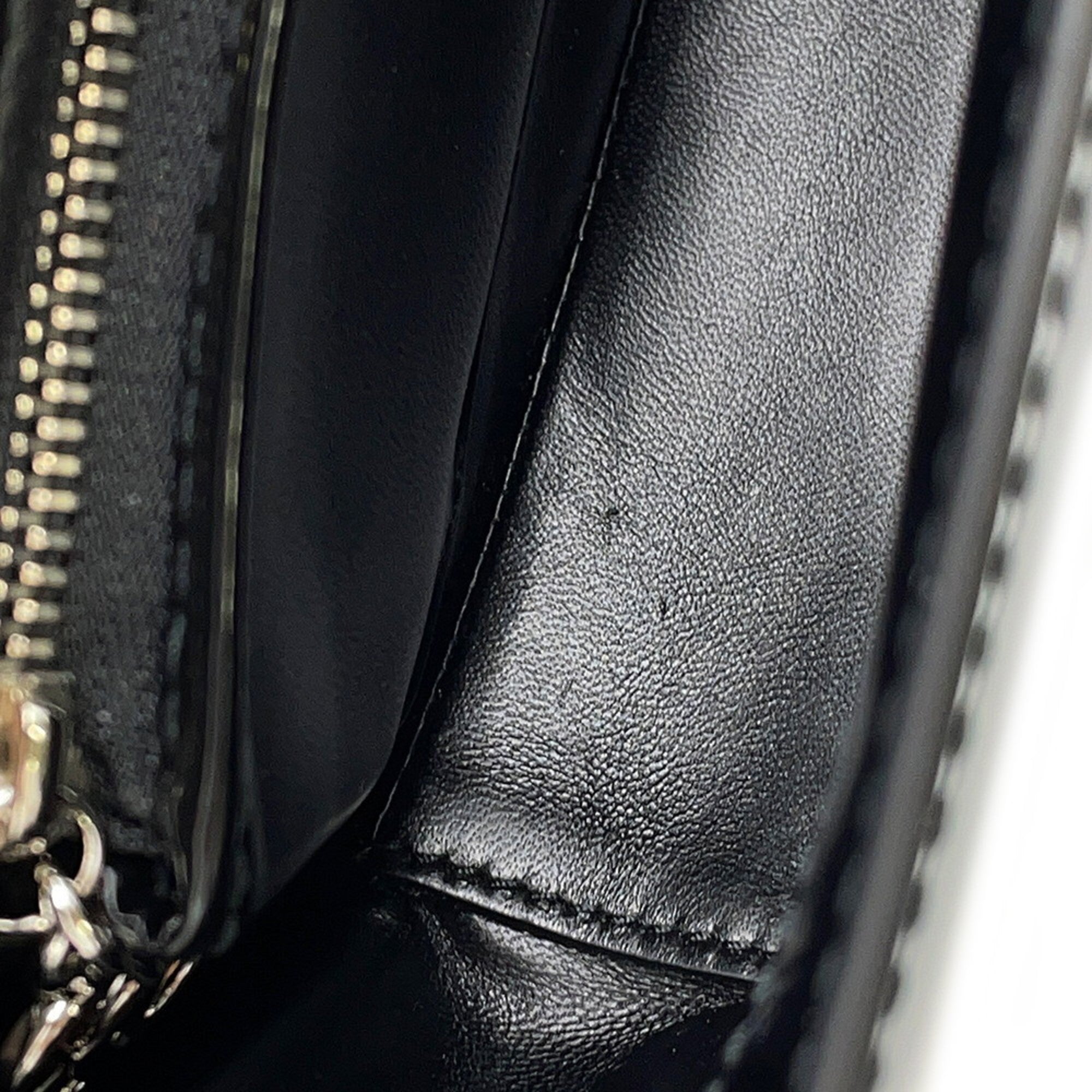 Gucci Black Leather Handbag Shoulder Bag (Pre-Owned)