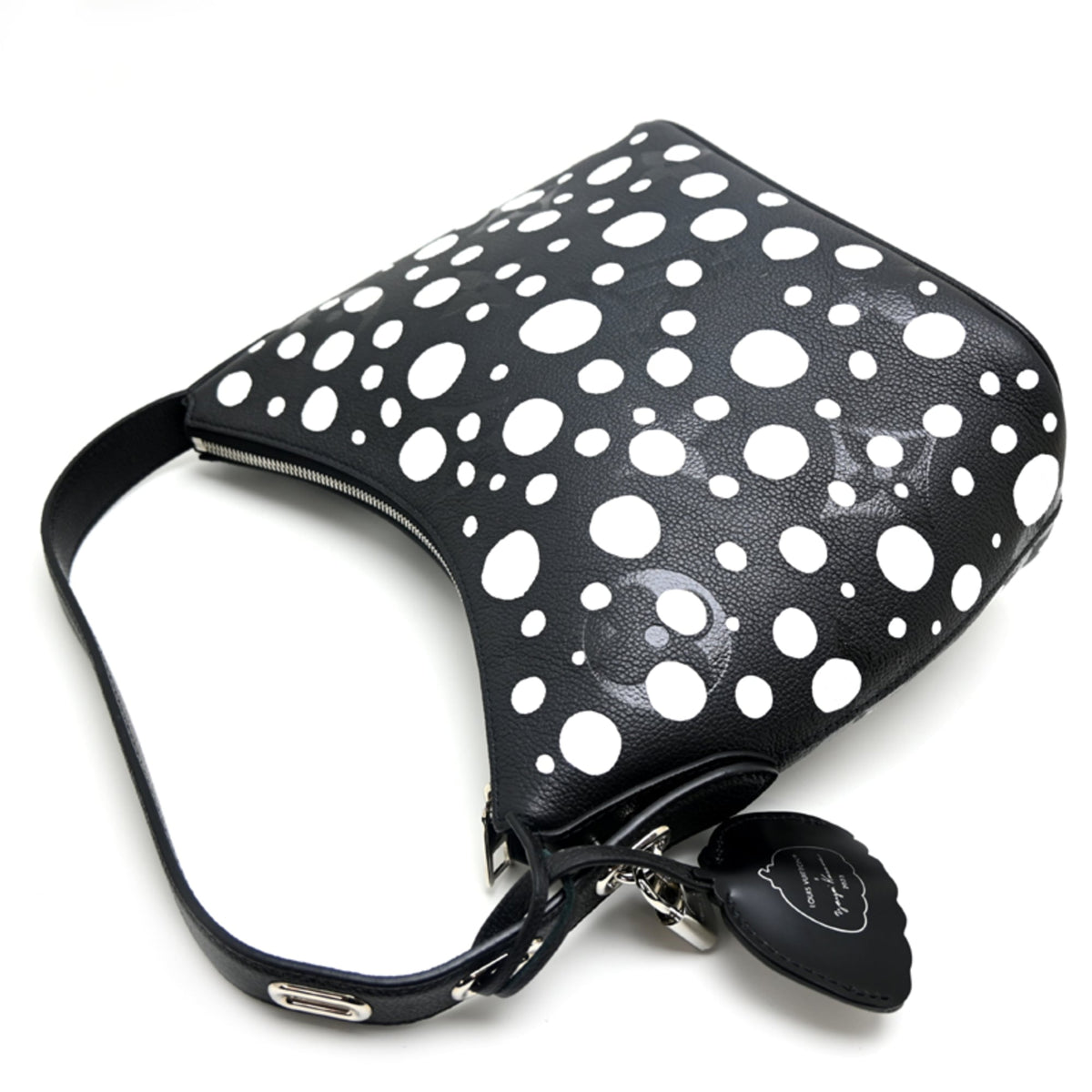 Louis Vuitton Black Blanc Noir White Monogram Empreinte Shoulder Bag (Pre-Owned)