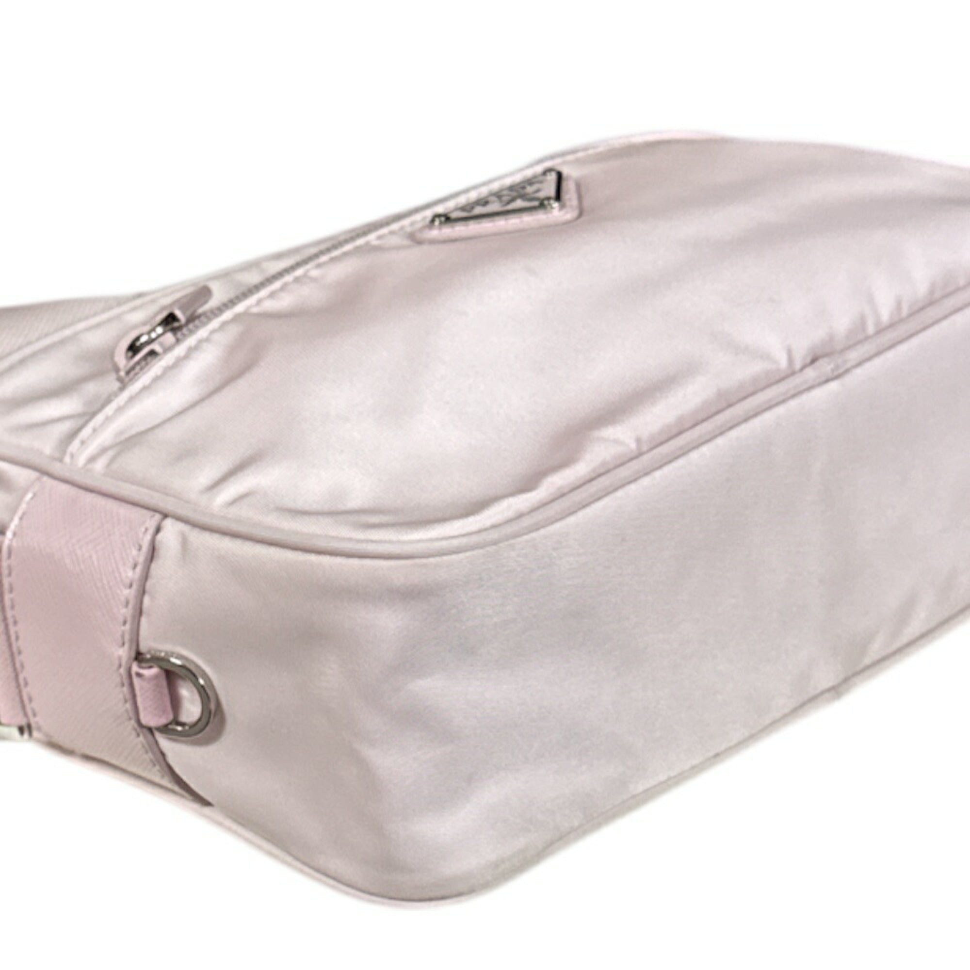 Prada Pink Nylon Shoulder Bag (Pre-Owned)