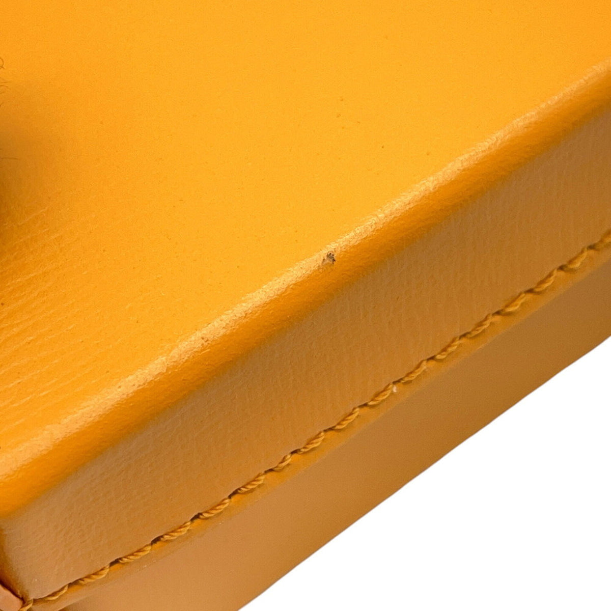 Louis Vuitton Saffron Leather Clutch Bag Handbag Shoulder Bag (Pre-Owned)