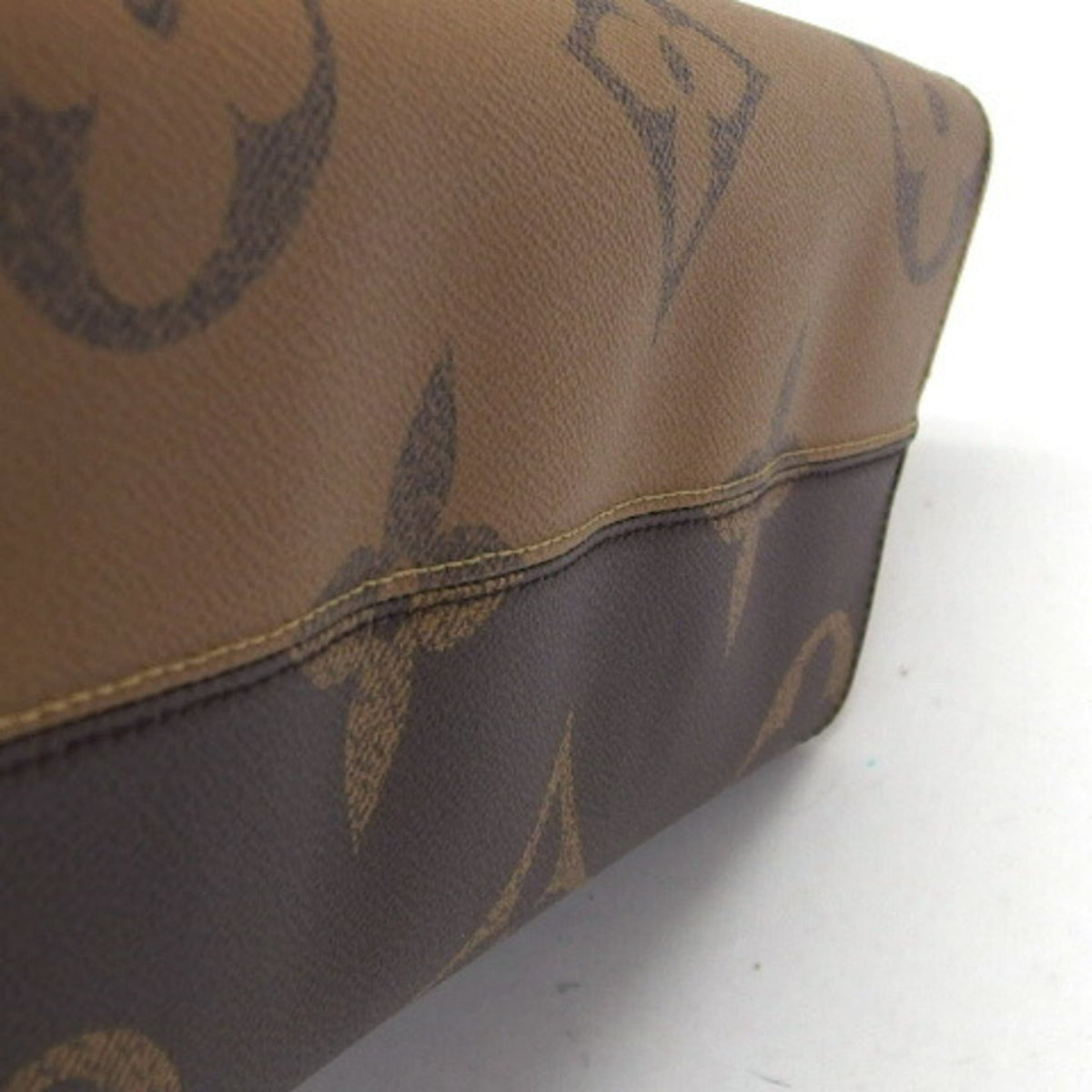 Louis Vuitton Monogram Dark Brown Marron Monogram Monogram Reverse Shoulder Bag Tote Bag (Pre-Owned)