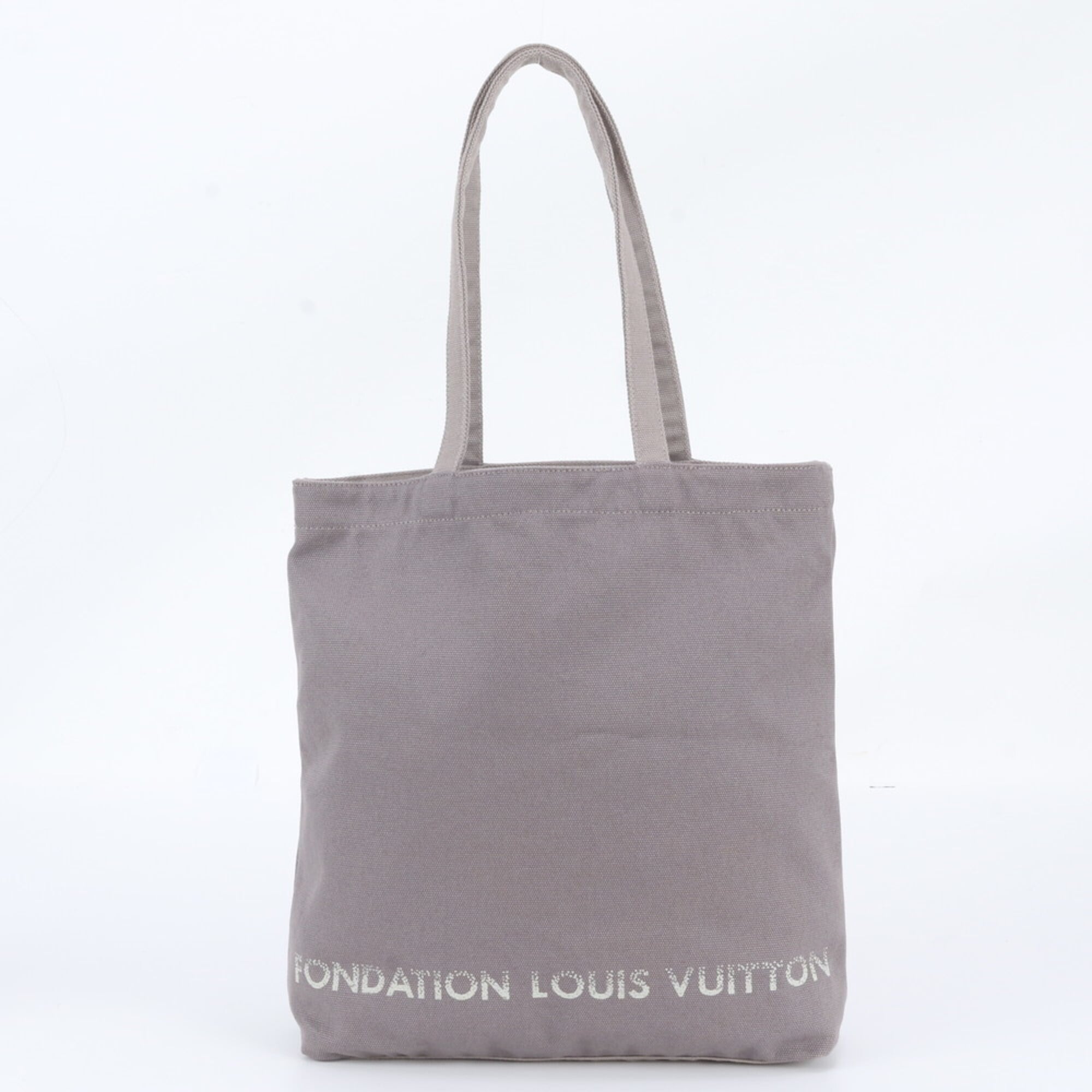 Louis Vuitton Gray Handbag Shoulder Bag Tote Bag (Pre-Owned)